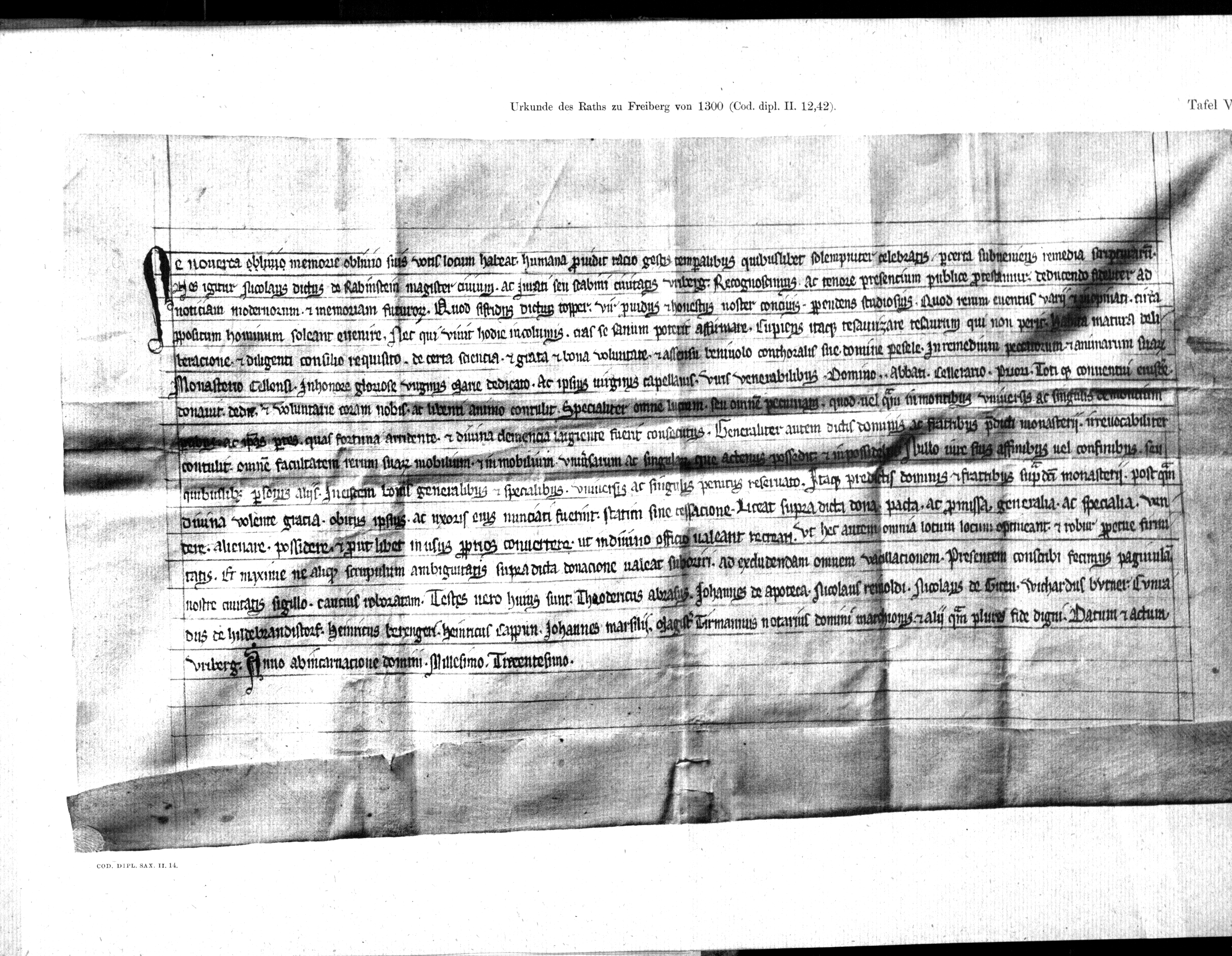 Historische Urkunde Seite 3 aus Band cds2_14