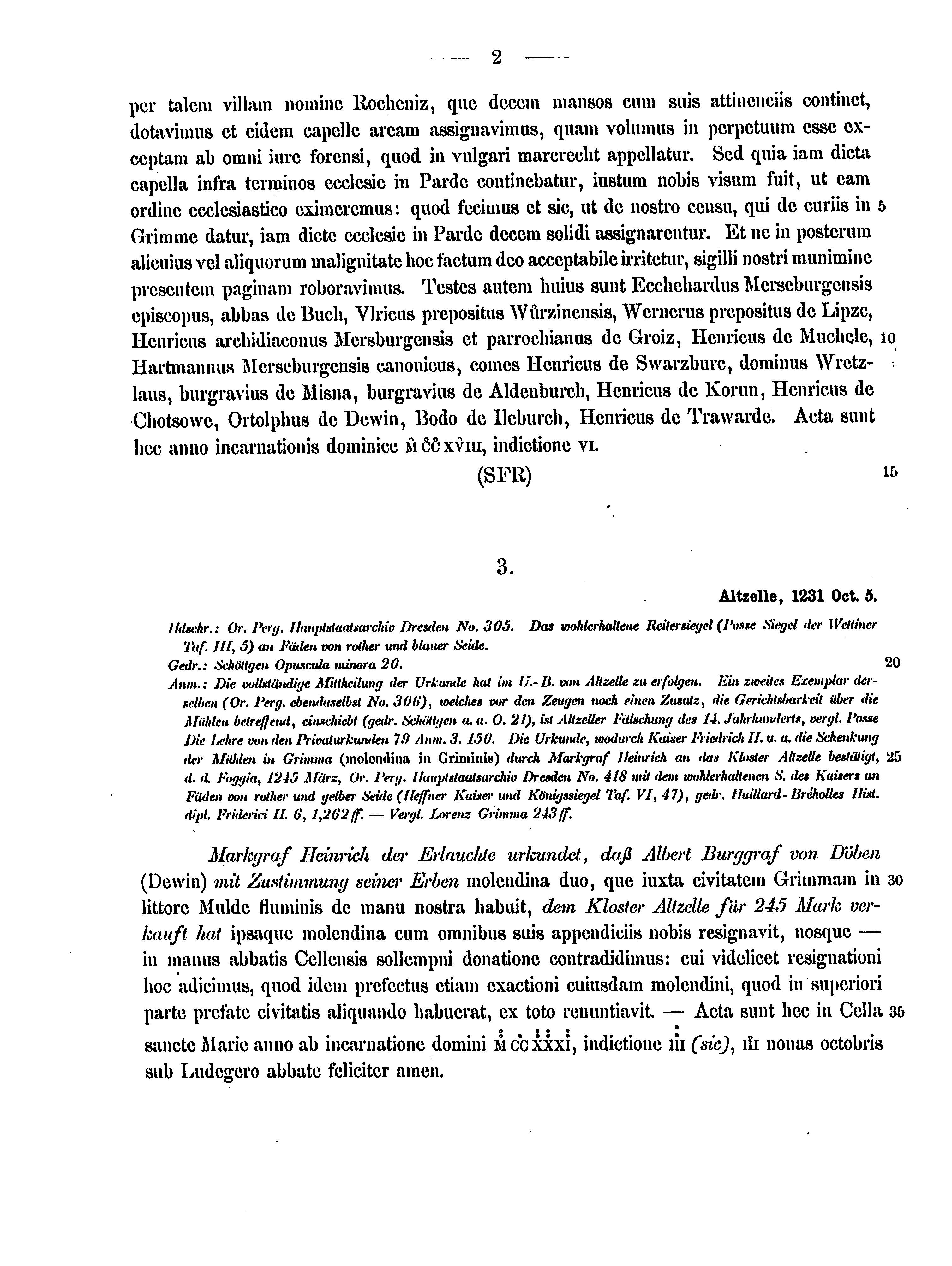 Historische Urkunde Seite 2 aus Band cds2_15