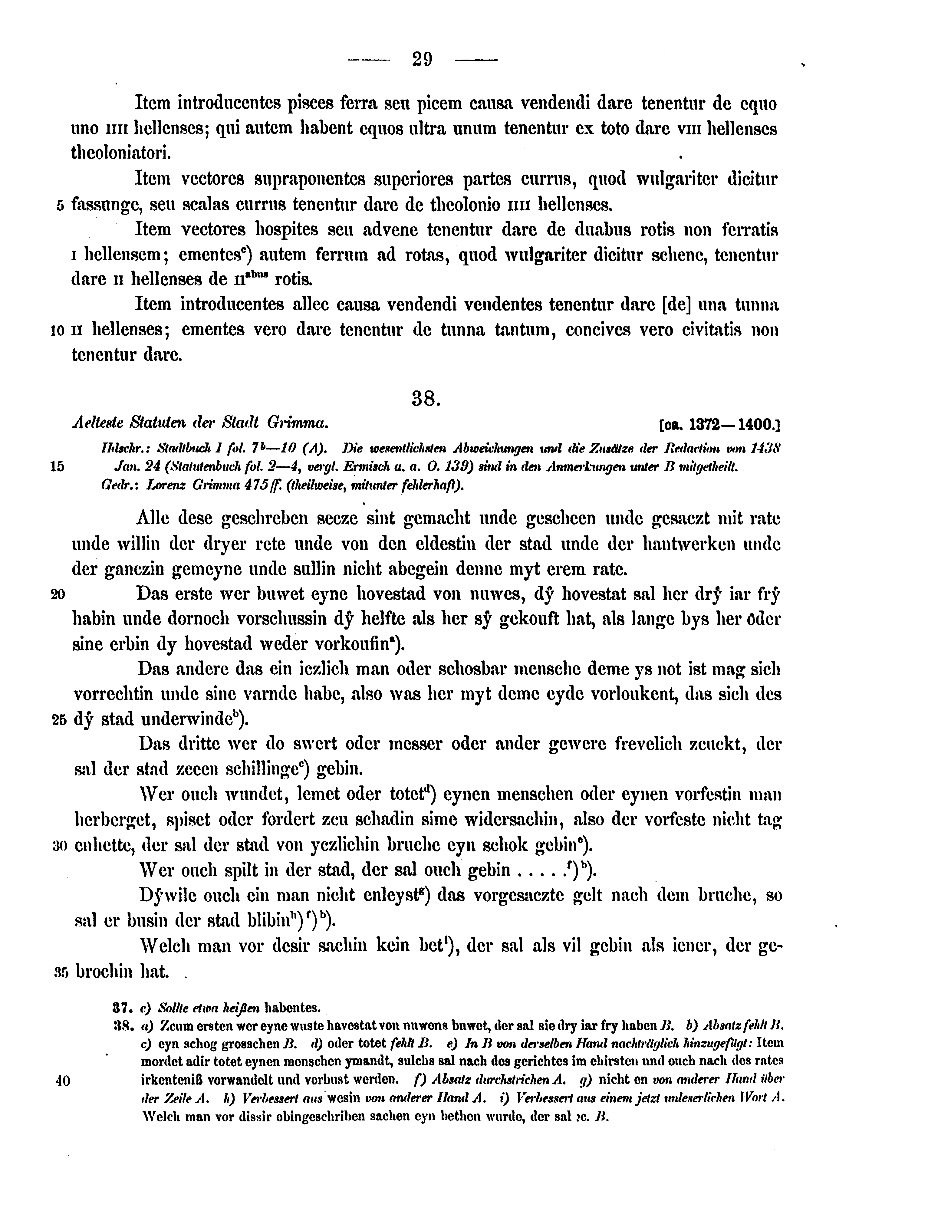 Historische Urkunde Seite 29 aus Band cds2_15
