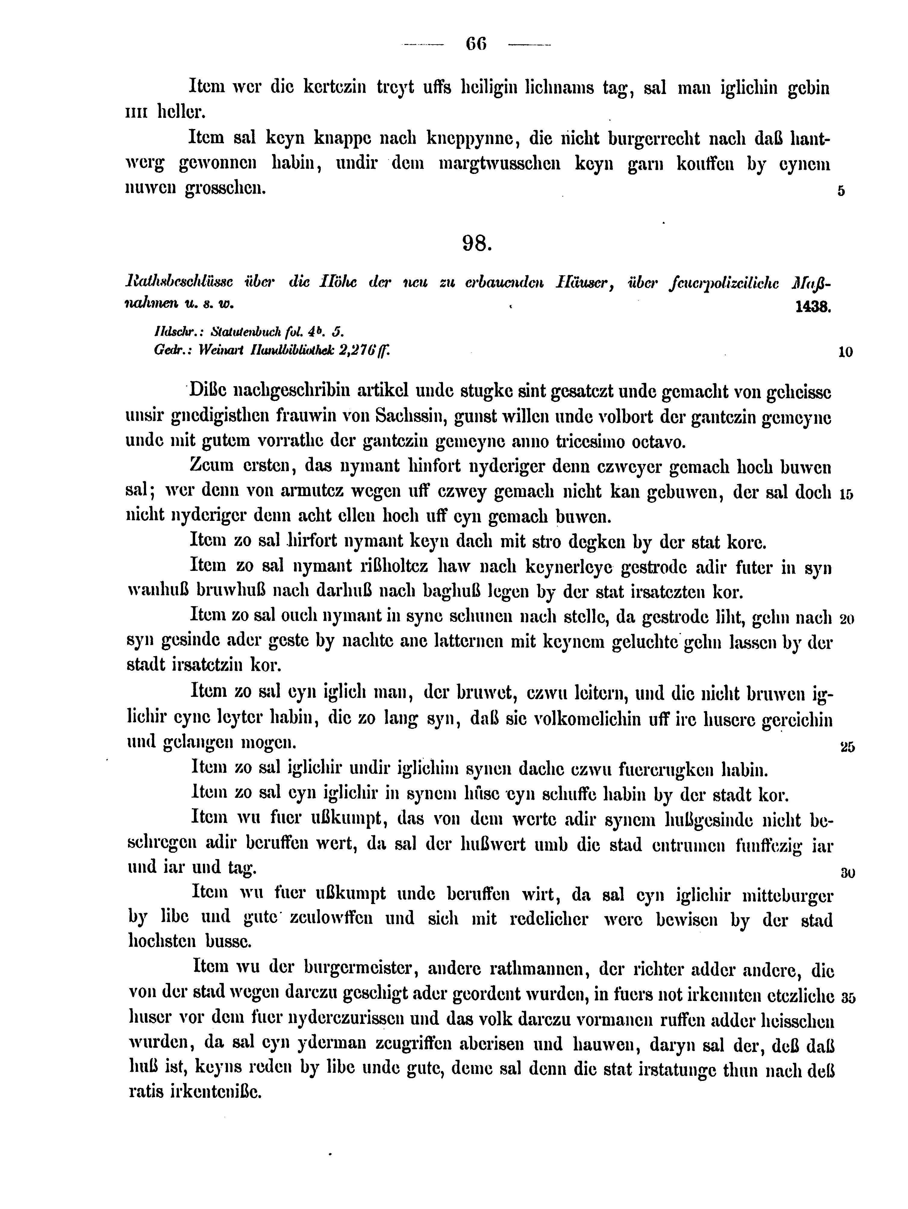 Historische Urkunde Seite 66 aus Band cds2_15