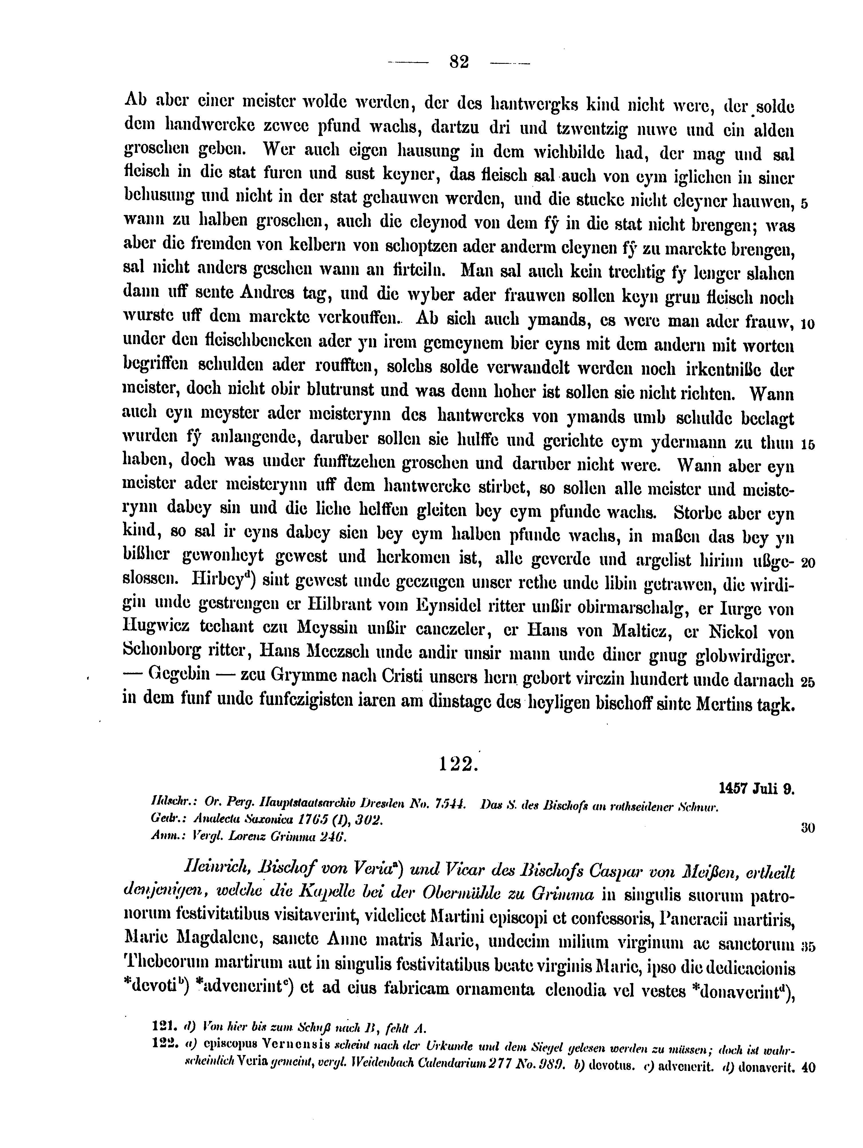 Historische Urkunde Seite 82 aus Band cds2_15
