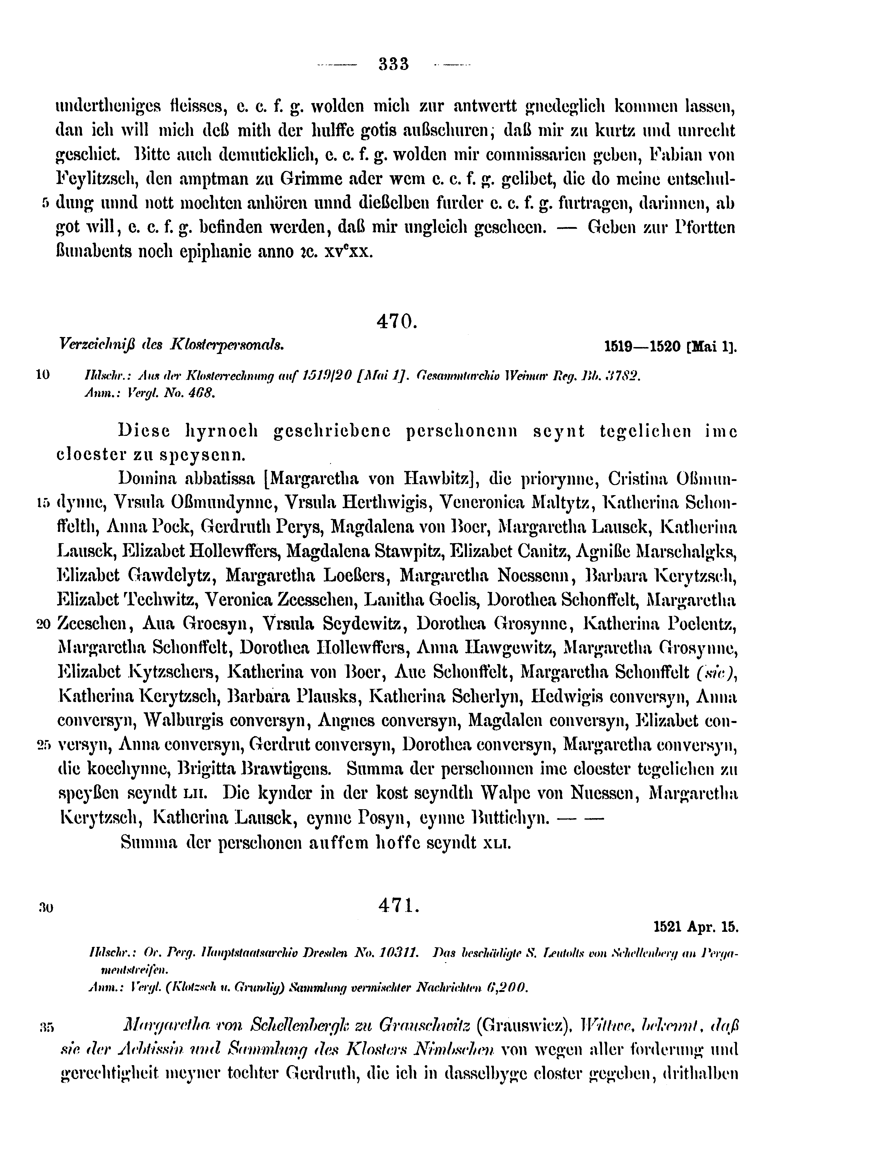 Historische Urkunde Seite 333 aus Band cds2_15