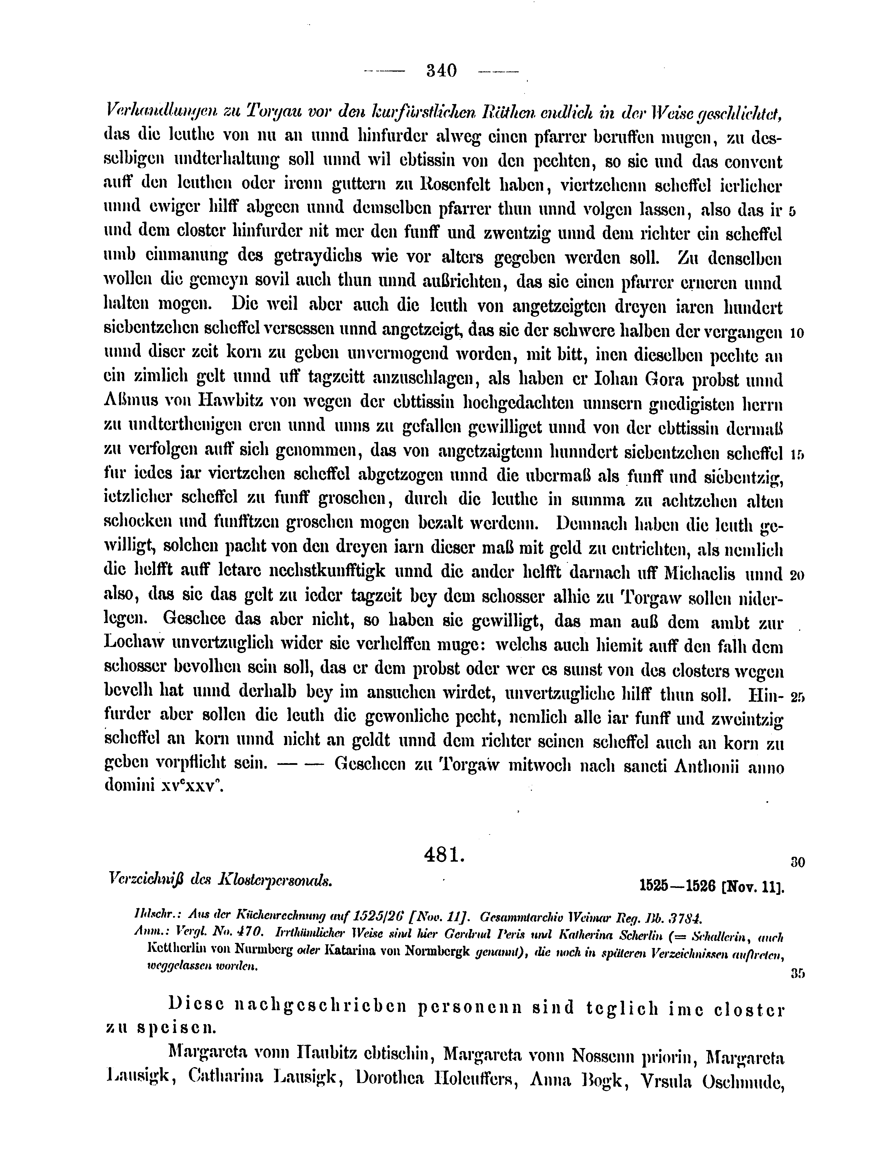 Historische Urkunde Seite 340 aus Band cds2_15