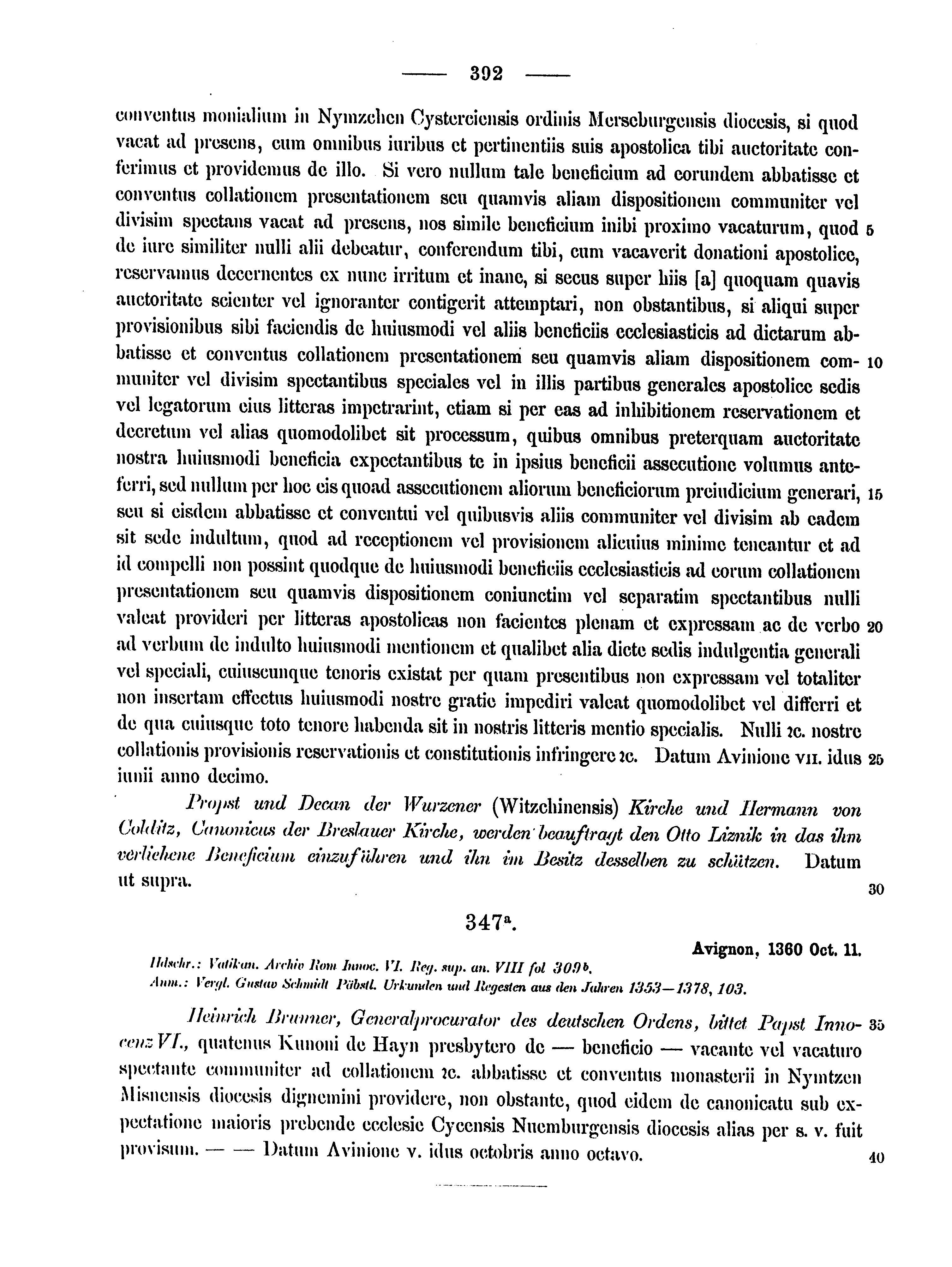 Historische Urkunde Seite 392 aus Band cds2_15