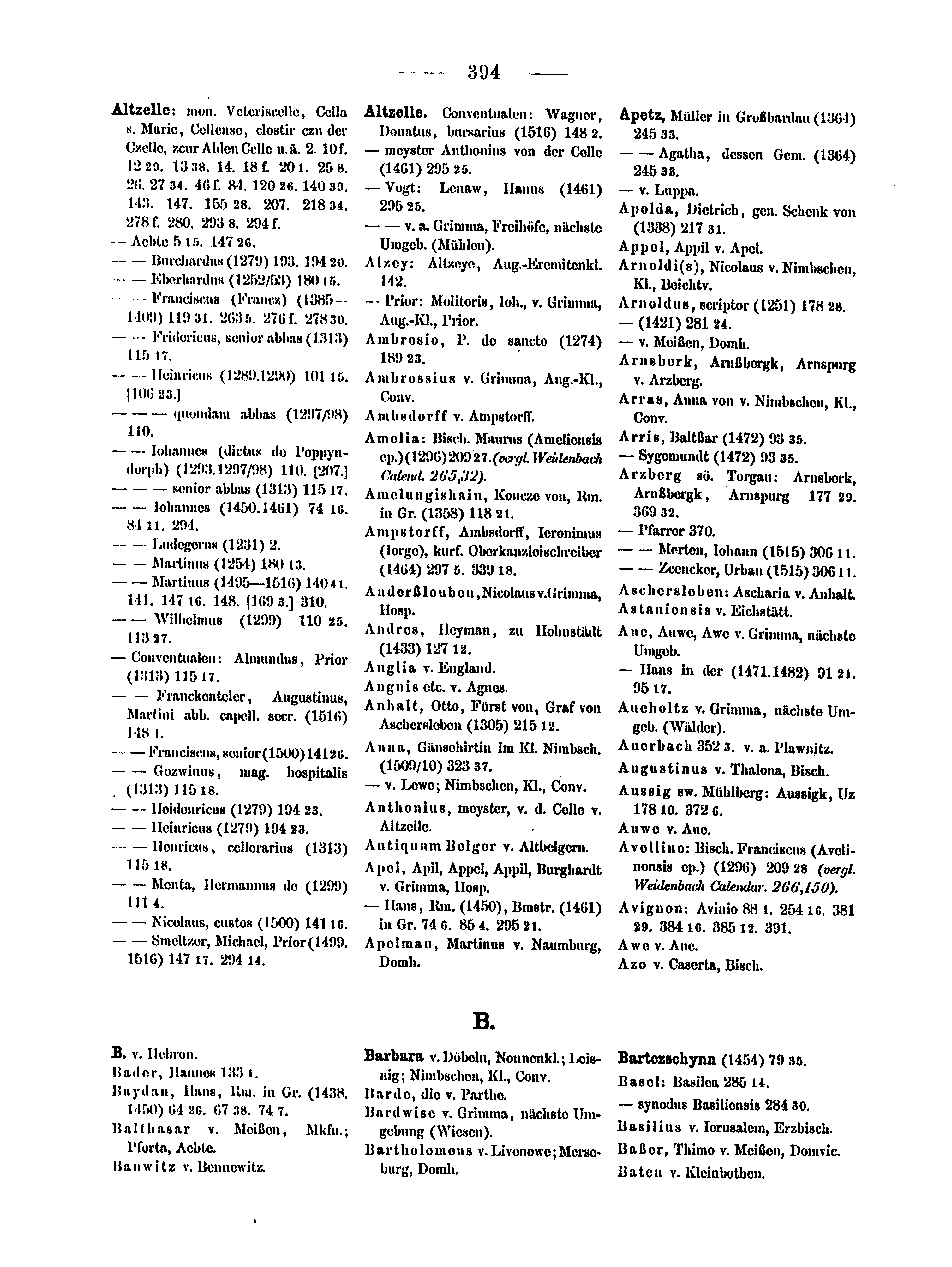 Historische Urkunde Seite 394 aus Band cds2_15
