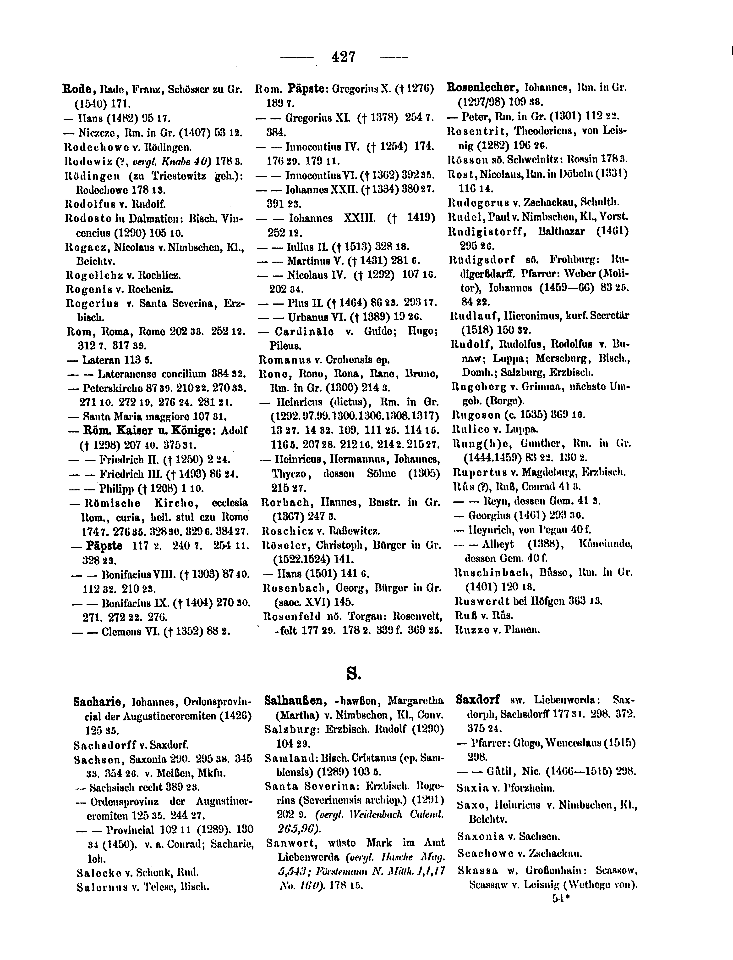 Historische Urkunde Seite 427 aus Band cds2_15