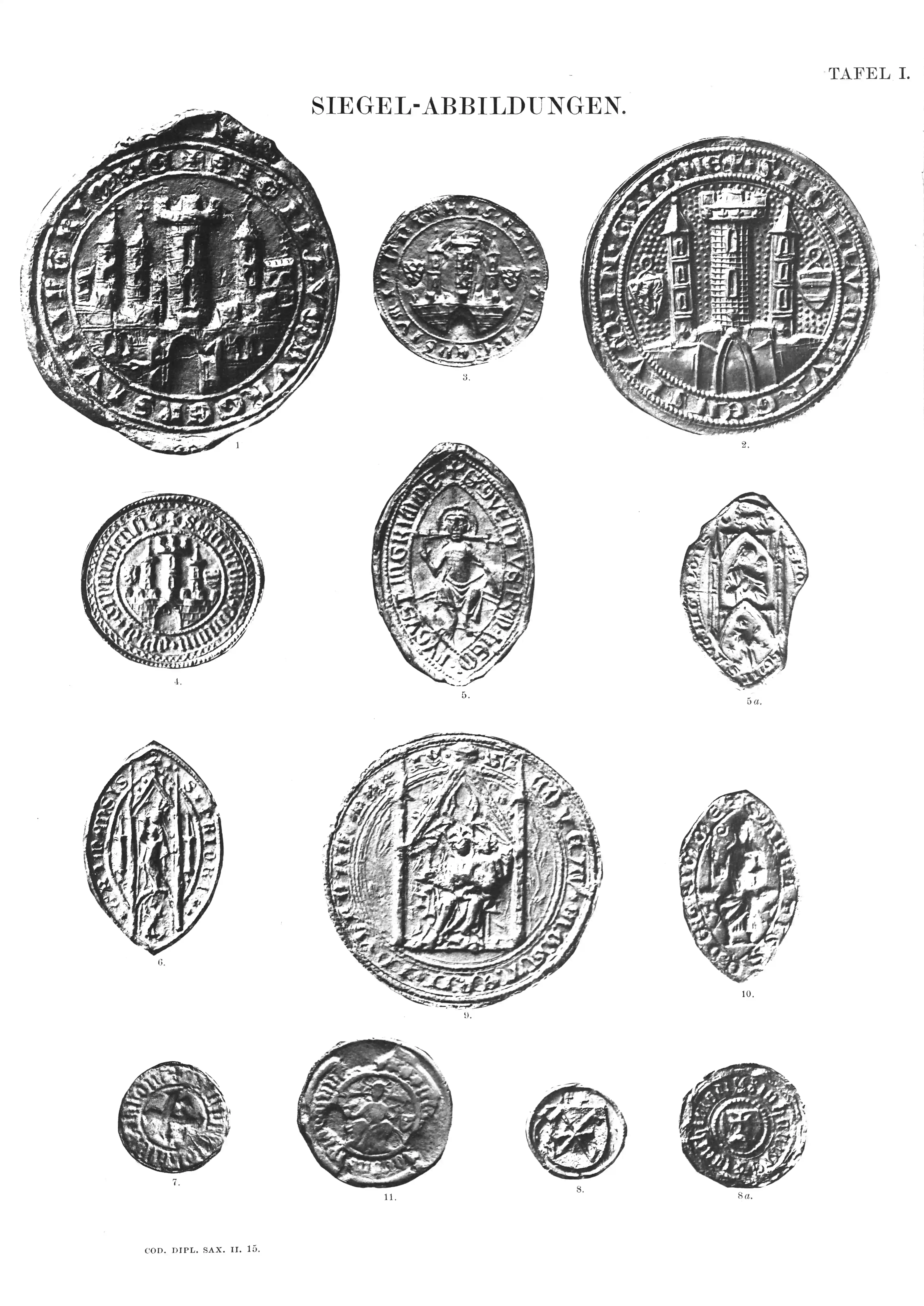 Historische Urkunde Seite 1 aus Band cds2_15