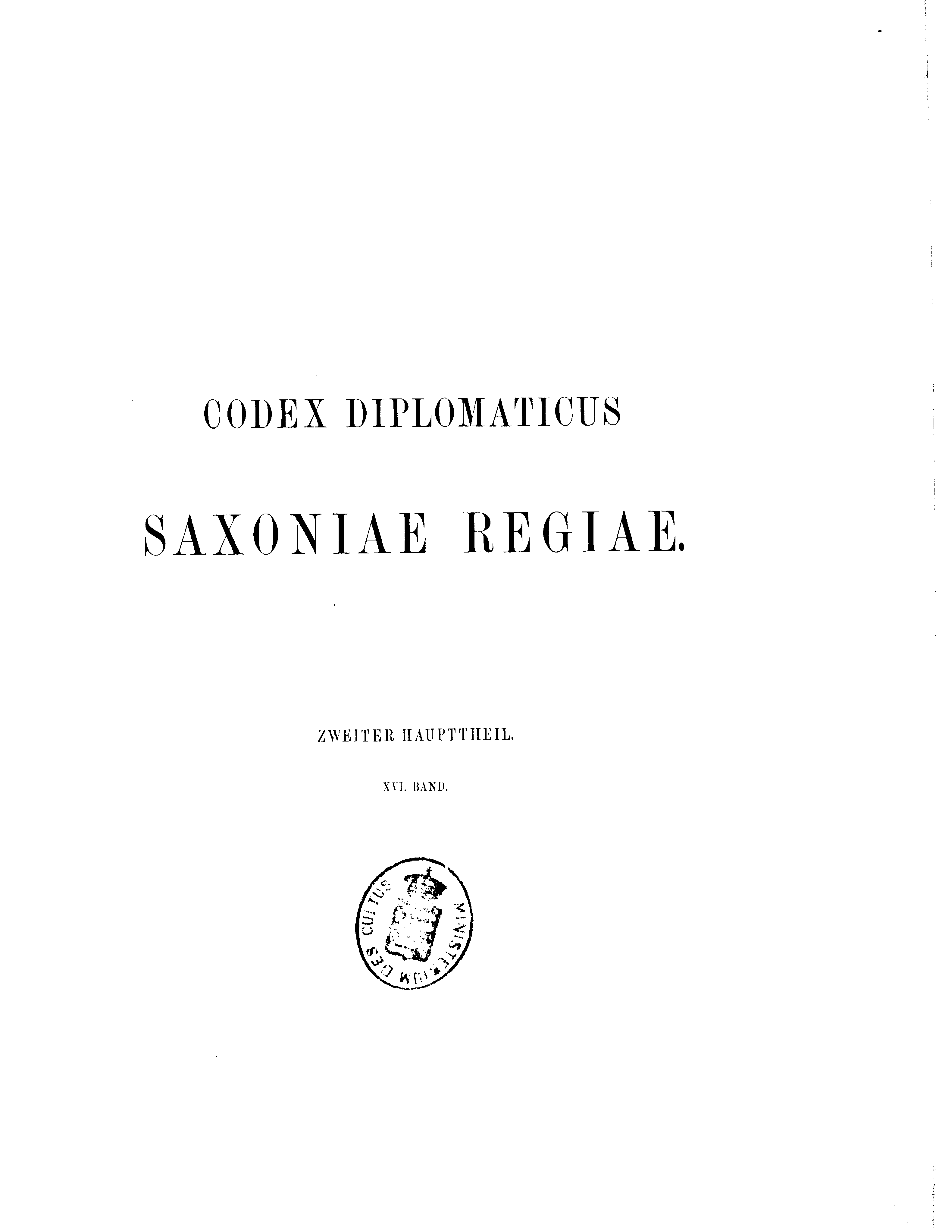 Historische Urkunde Seite 1 aus Band cds2_16