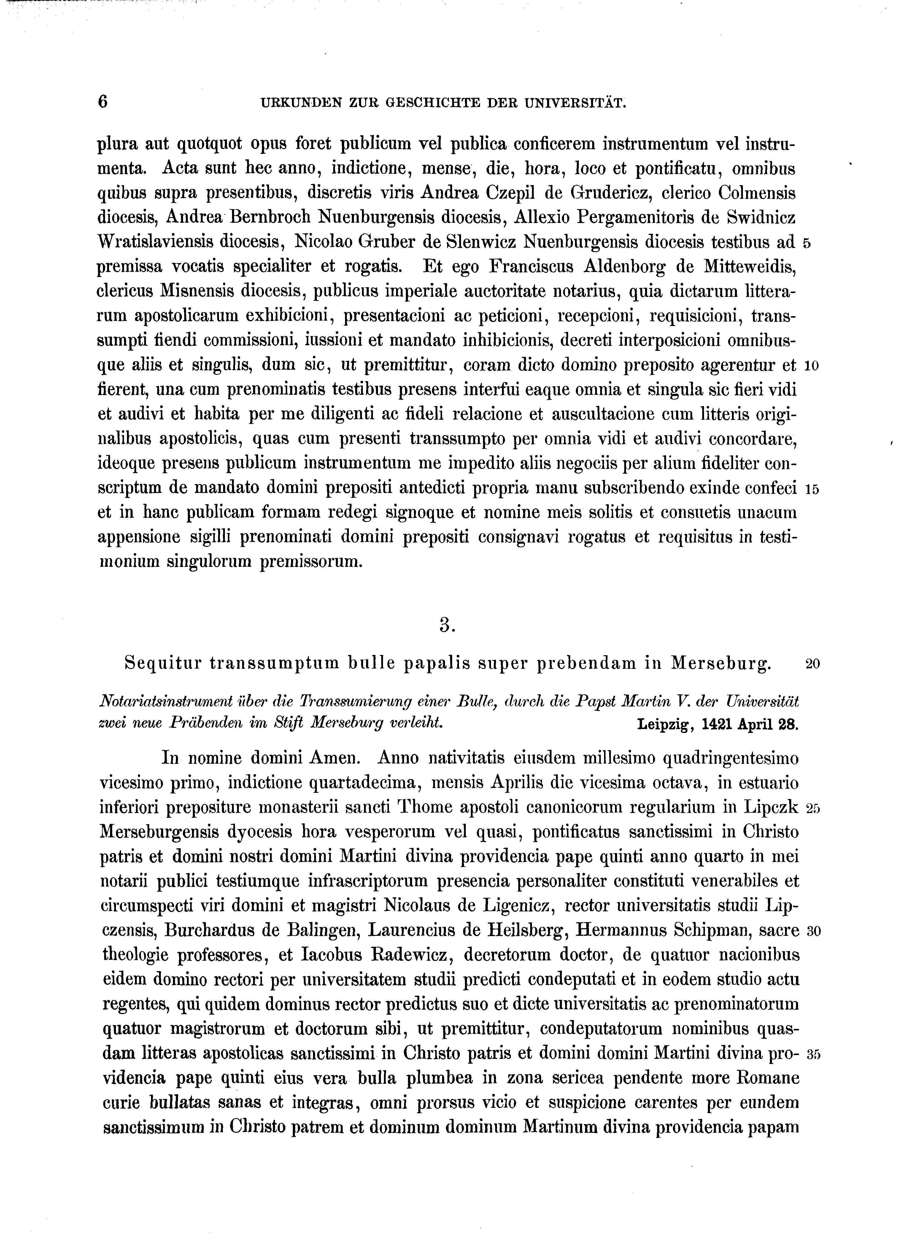 Historische Urkunde Seite 6 aus Band cds2_16