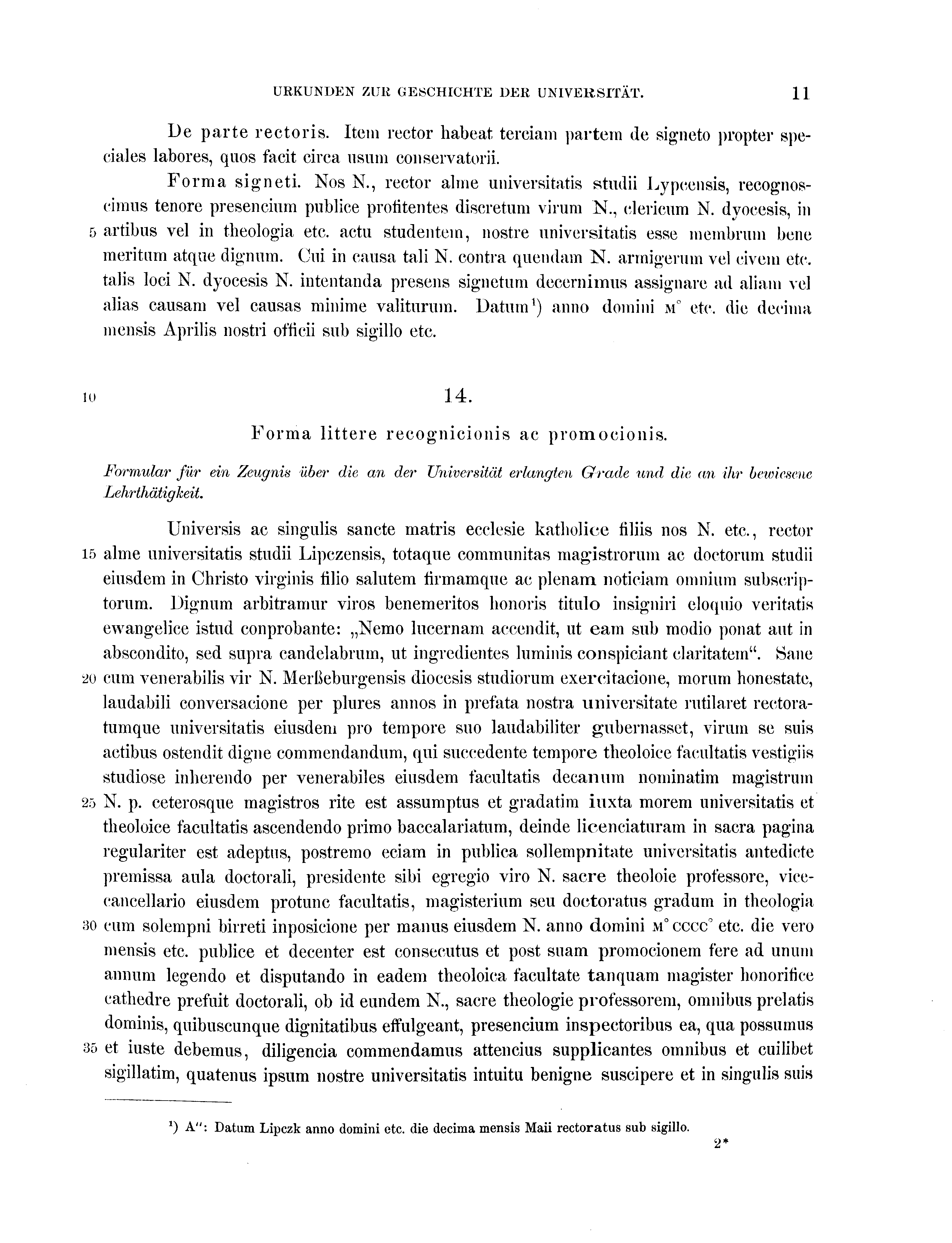 Historische Urkunde Seite 11 aus Band cds2_16