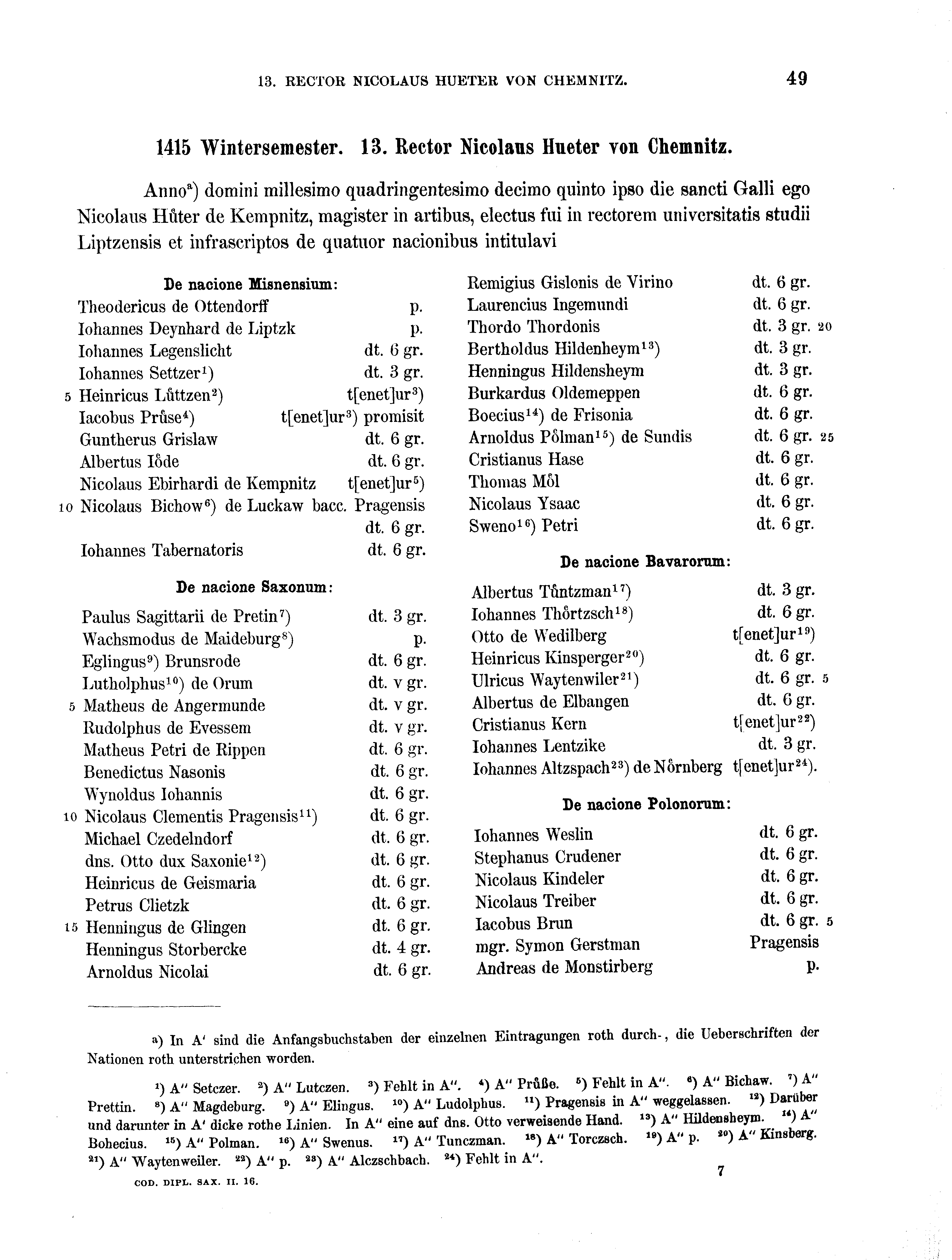 Historische Urkunde Seite 49 aus Band cds2_16