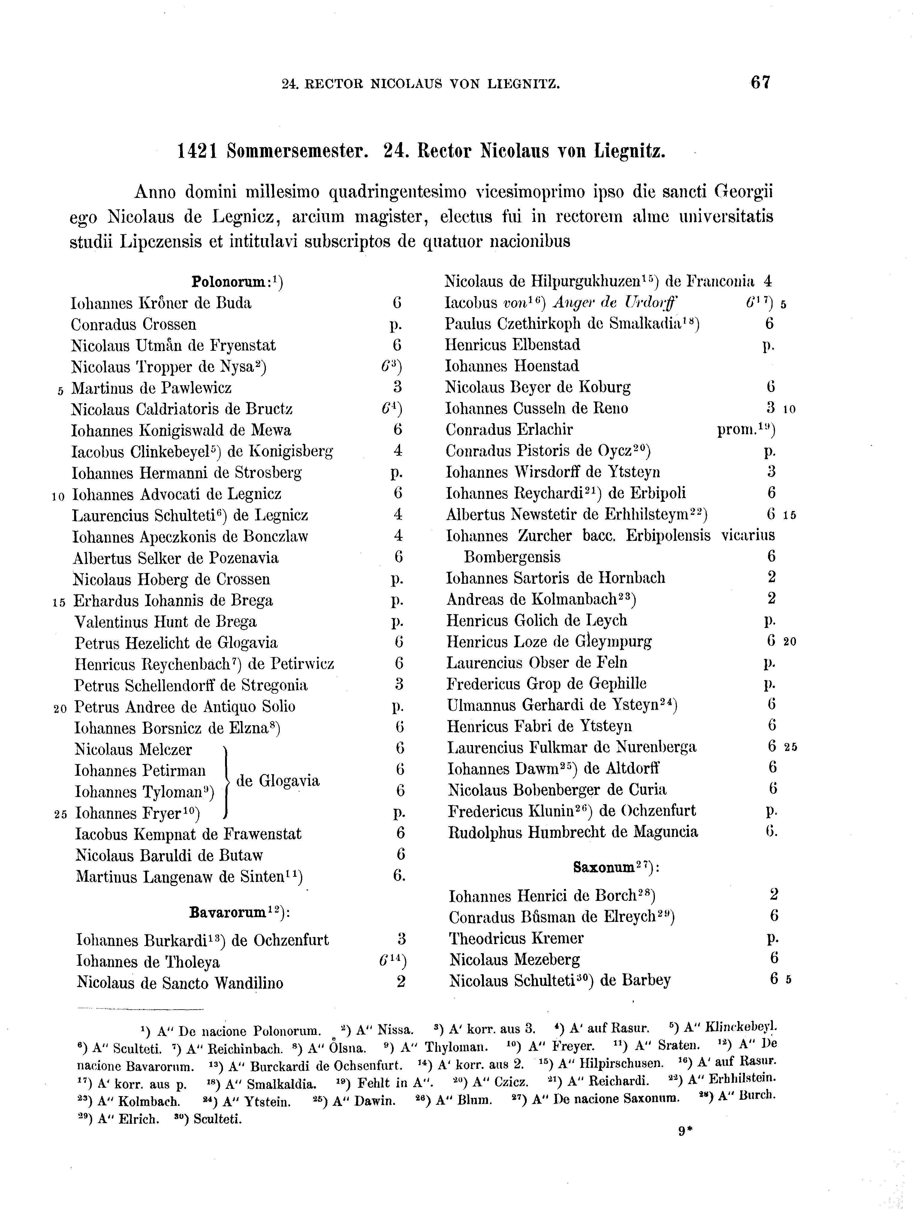 Historische Urkunde Seite 67 aus Band cds2_16