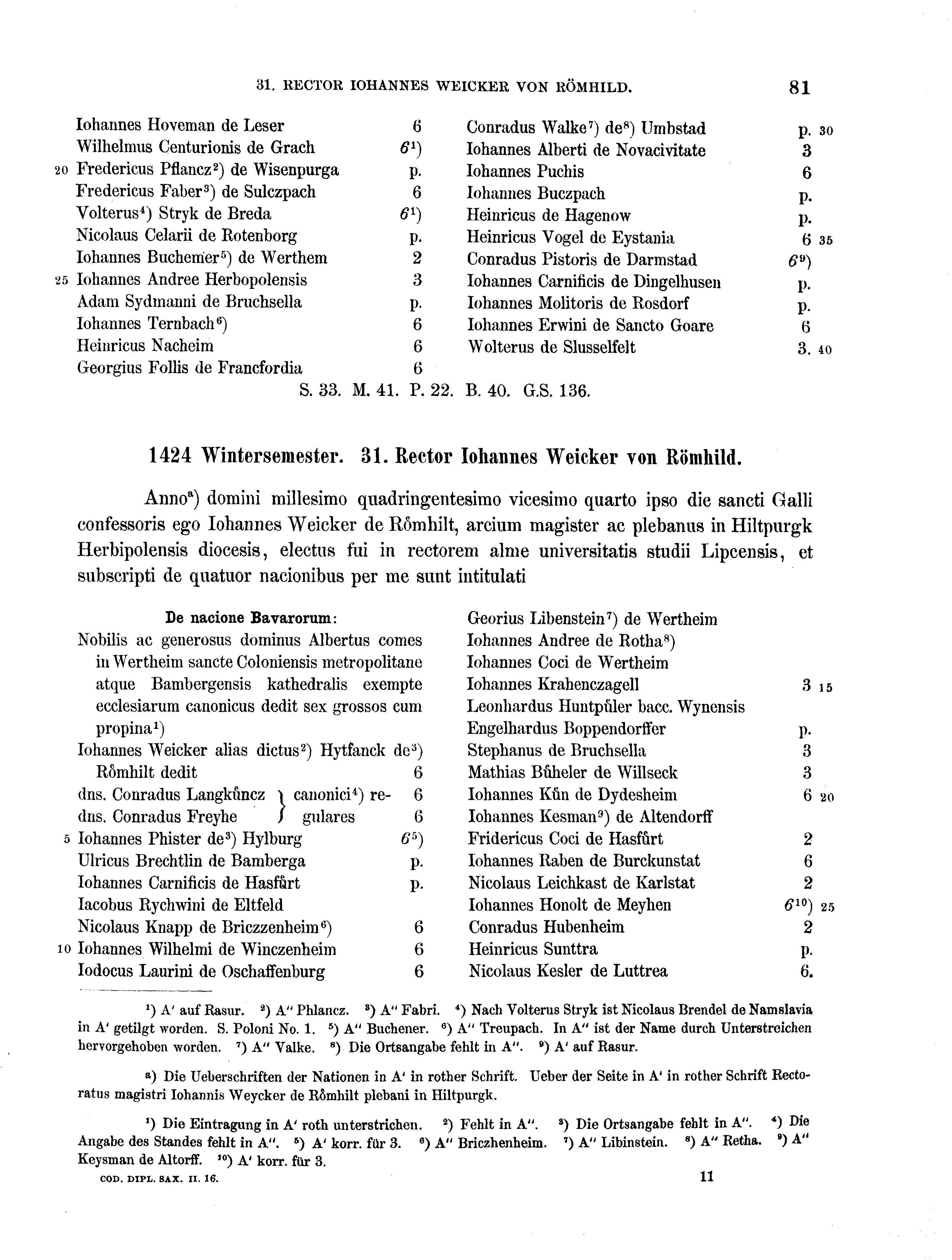 Historische Urkunde Seite 81 aus Band cds2_16