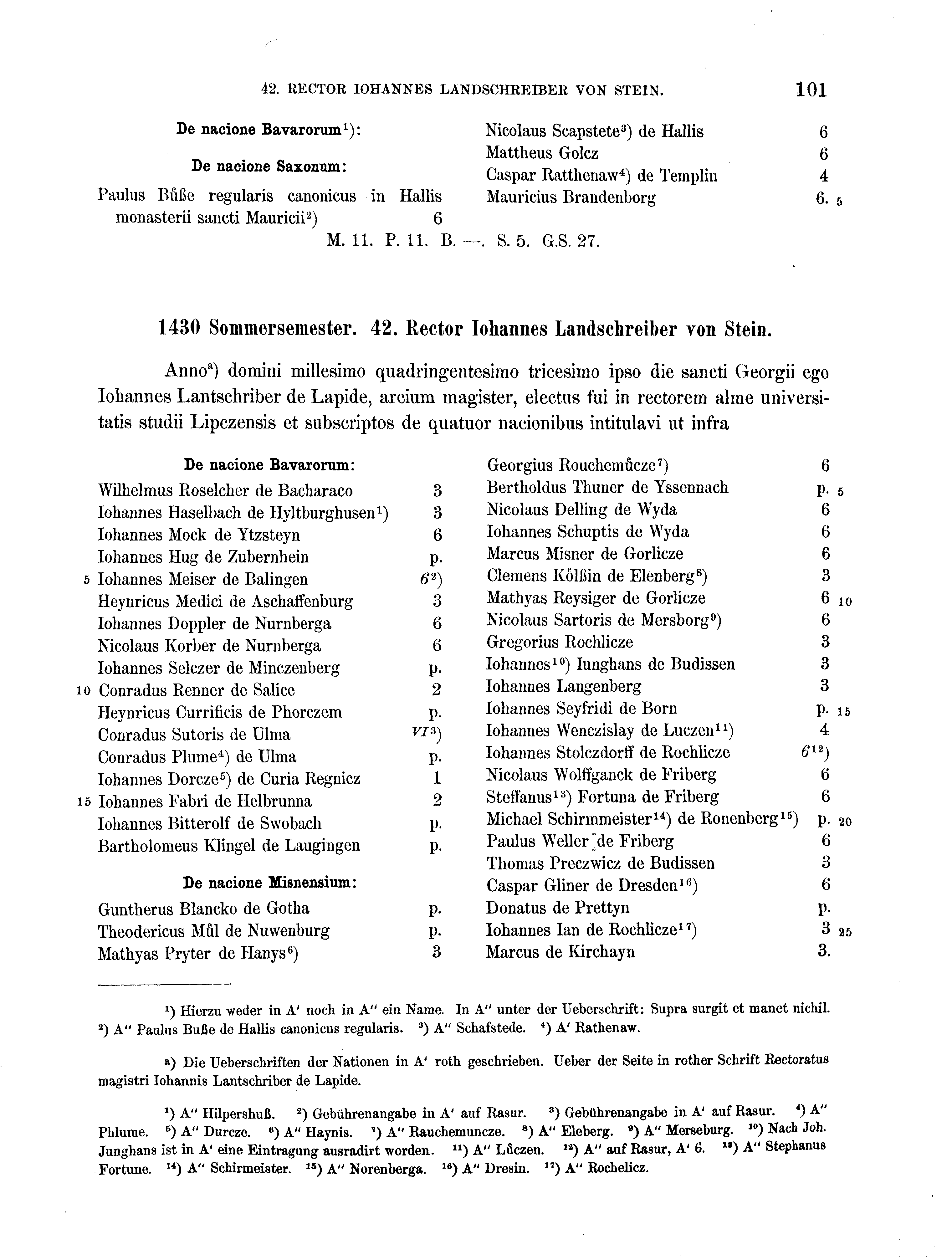 Historische Urkunde Seite 101 aus Band cds2_16