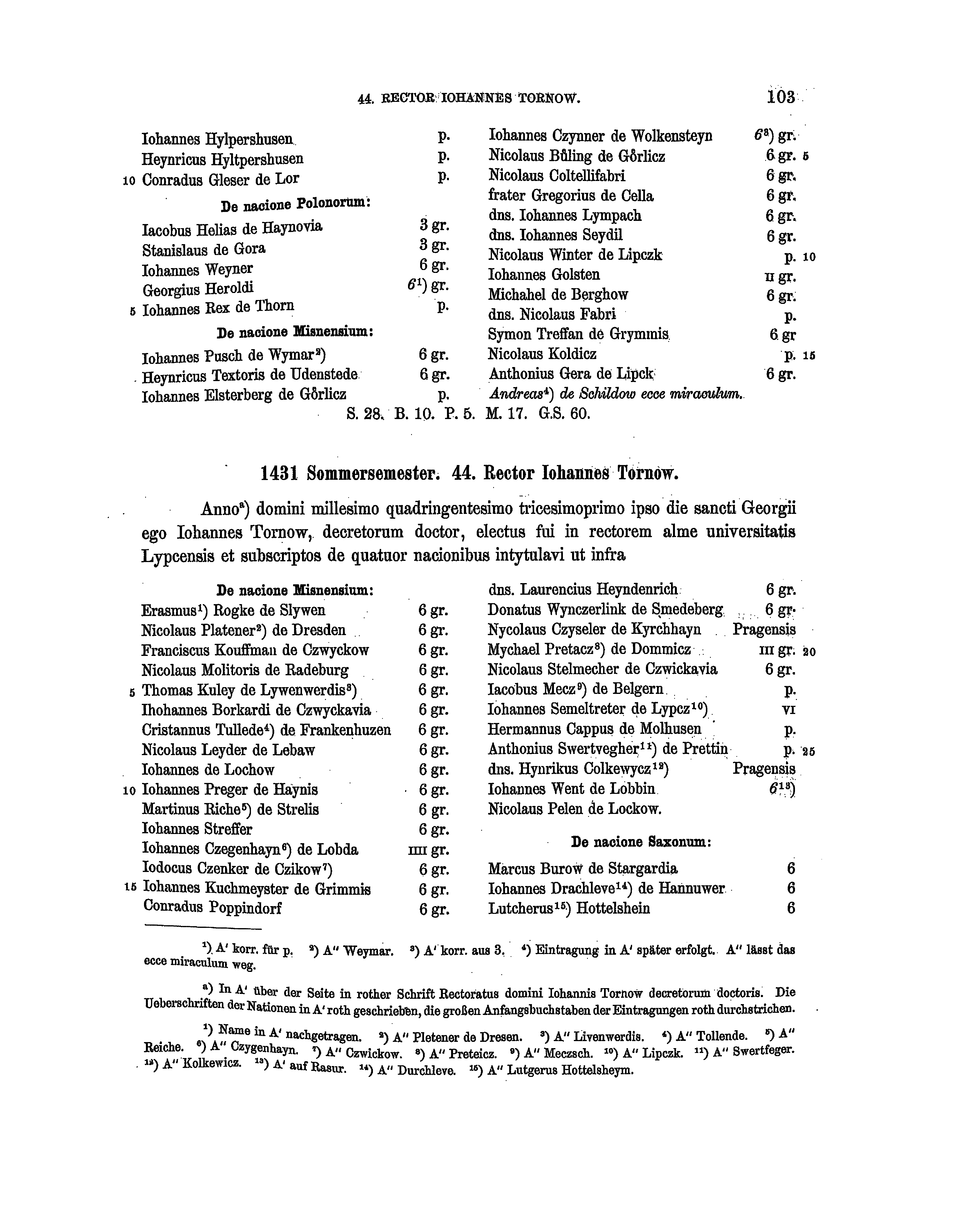 Historische Urkunde Seite 103 aus Band cds2_16