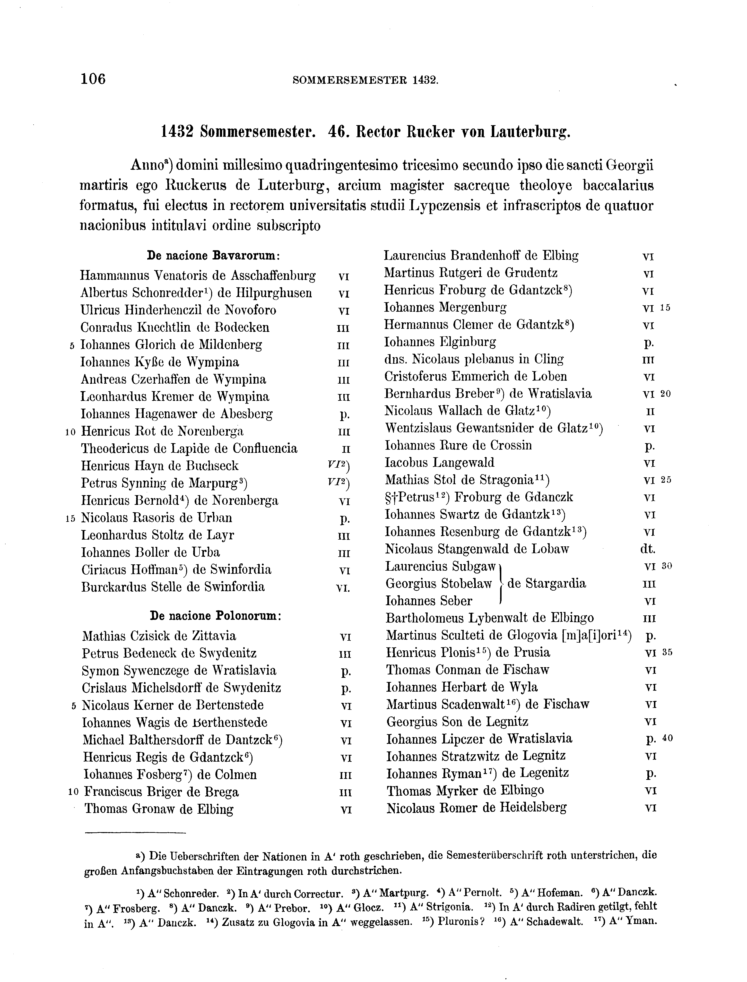 Historische Urkunde Seite 106 aus Band cds2_16