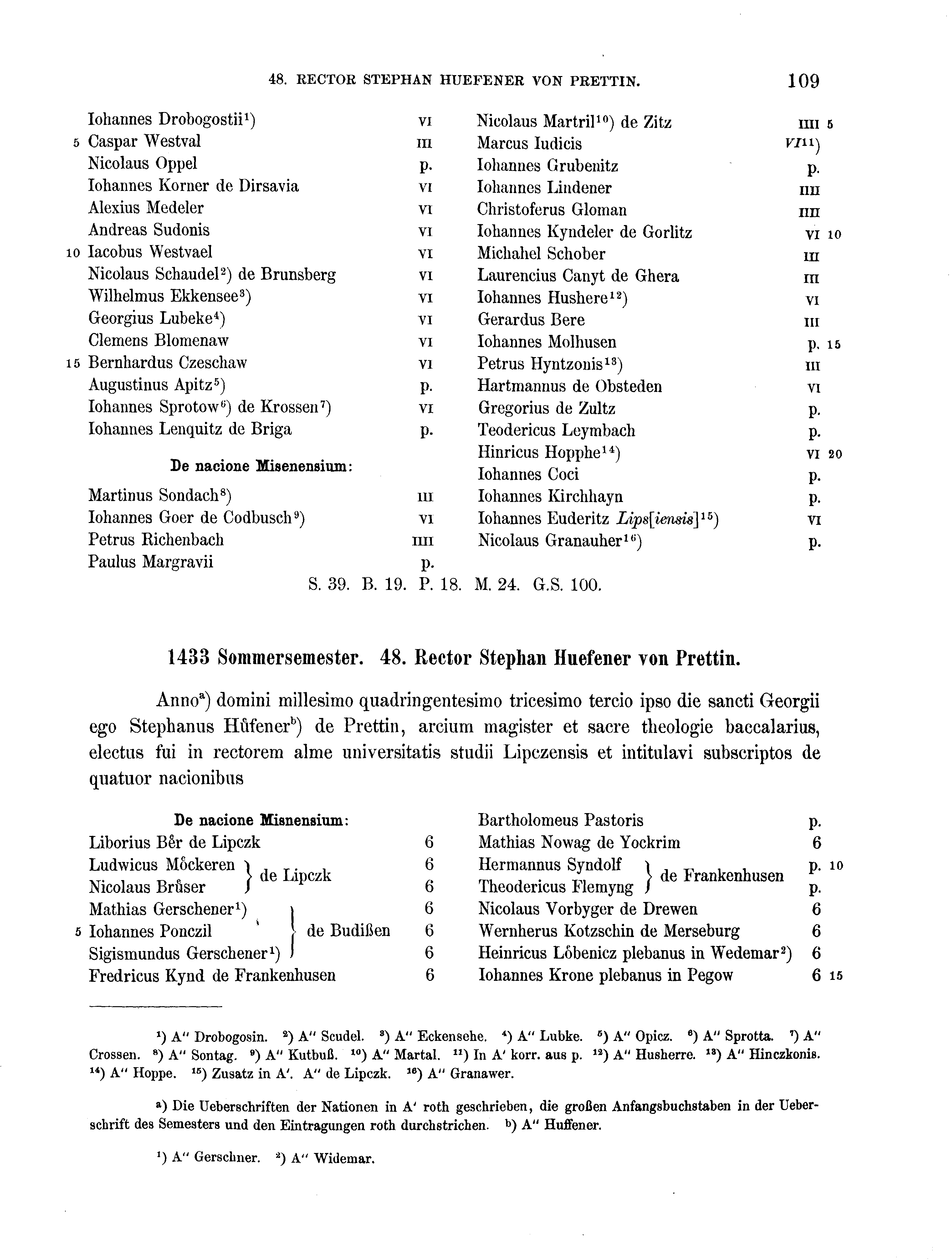 Historische Urkunde Seite 109 aus Band cds2_16