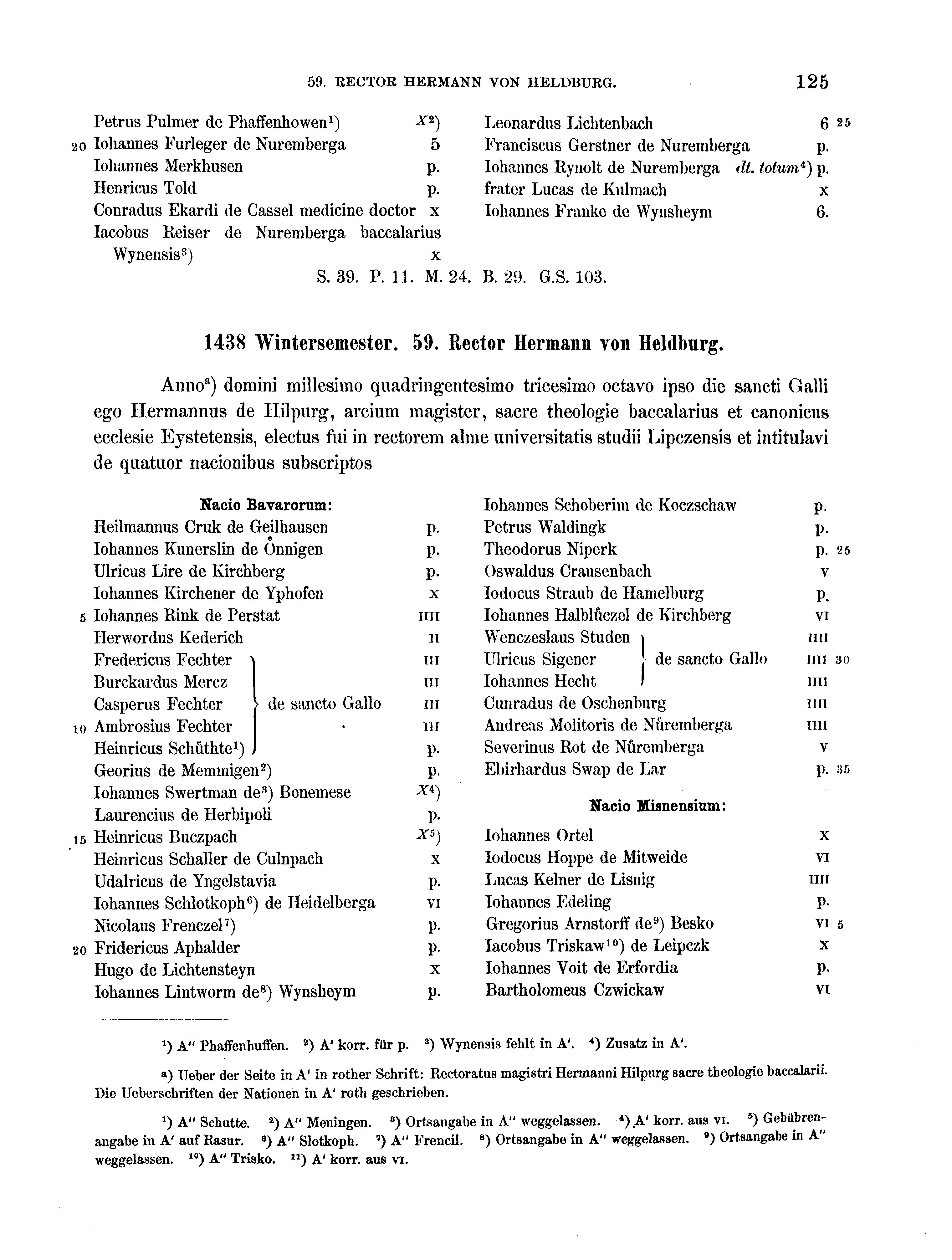 Historische Urkunde Seite 125 aus Band cds2_16
