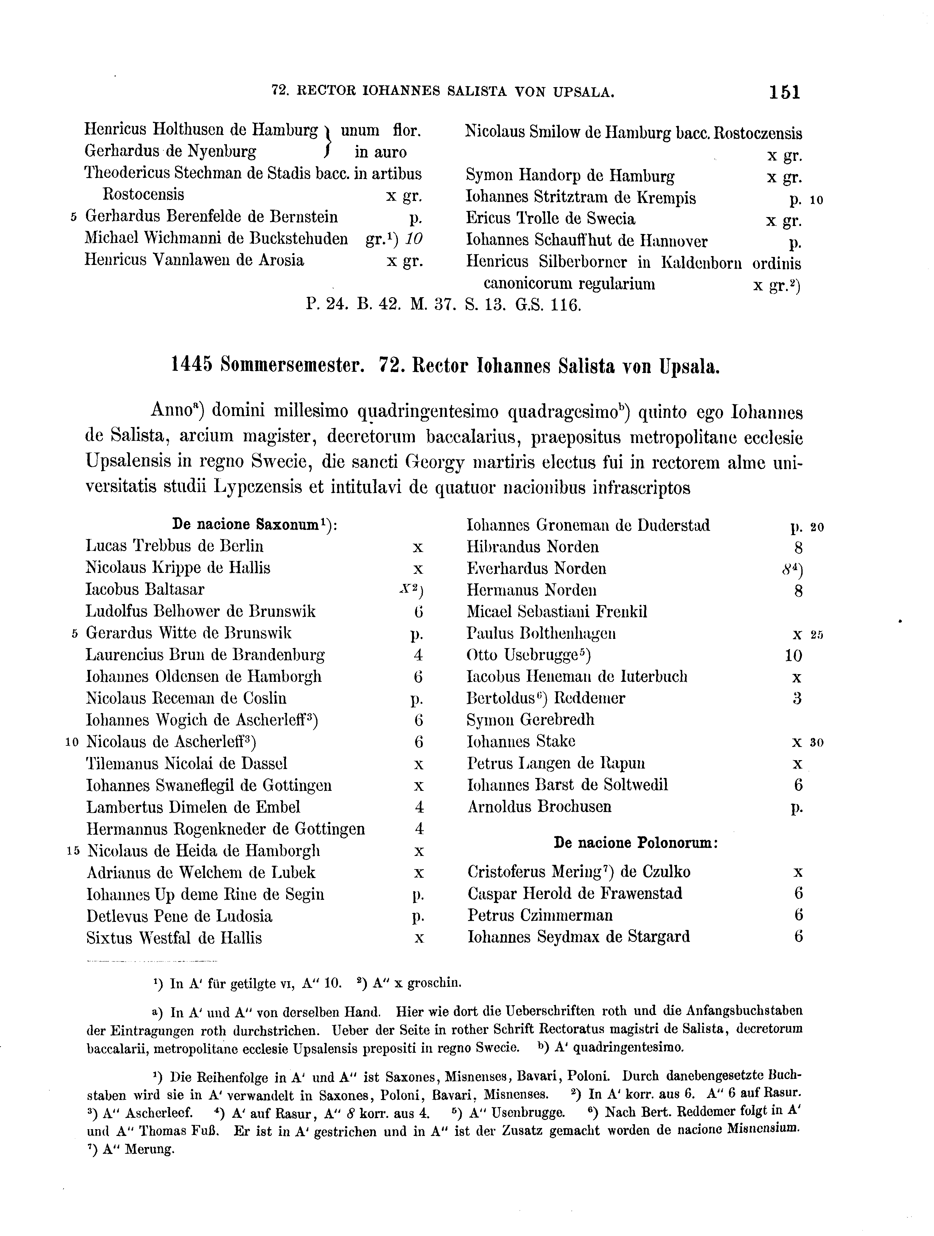Historische Urkunde Seite 151 aus Band cds2_16