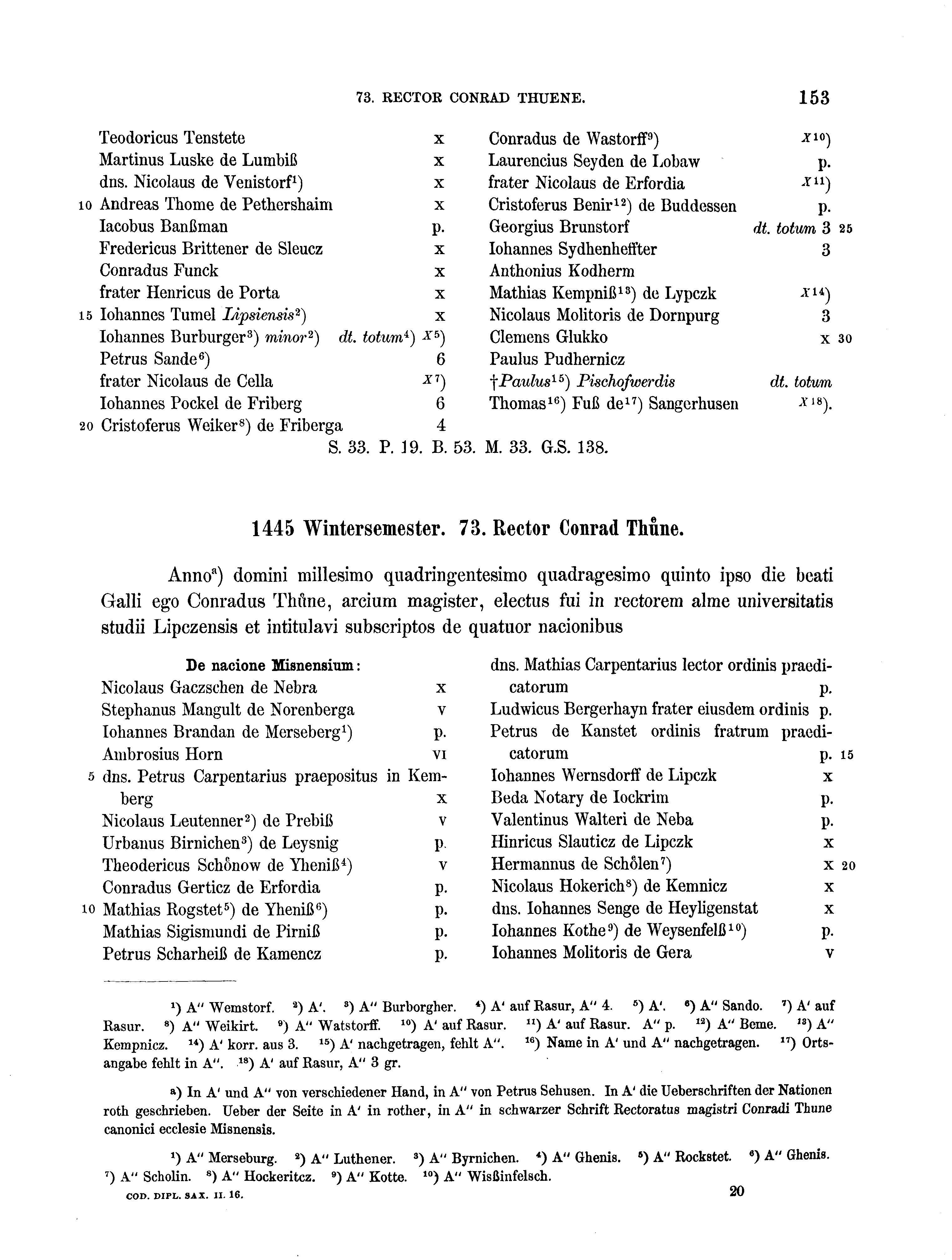 Historische Urkunde Seite 153 aus Band cds2_16