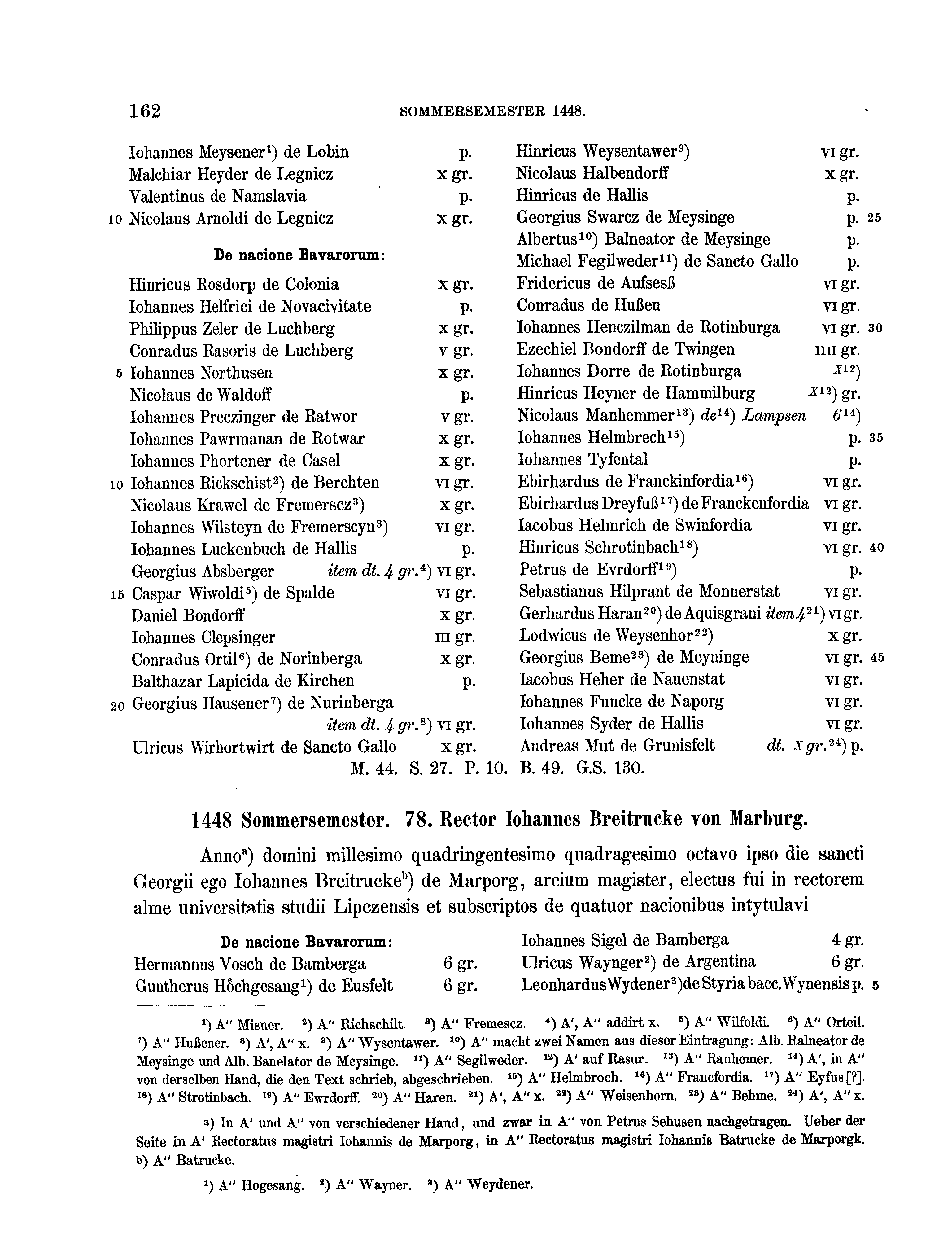 Historische Urkunde Seite 162 aus Band cds2_16