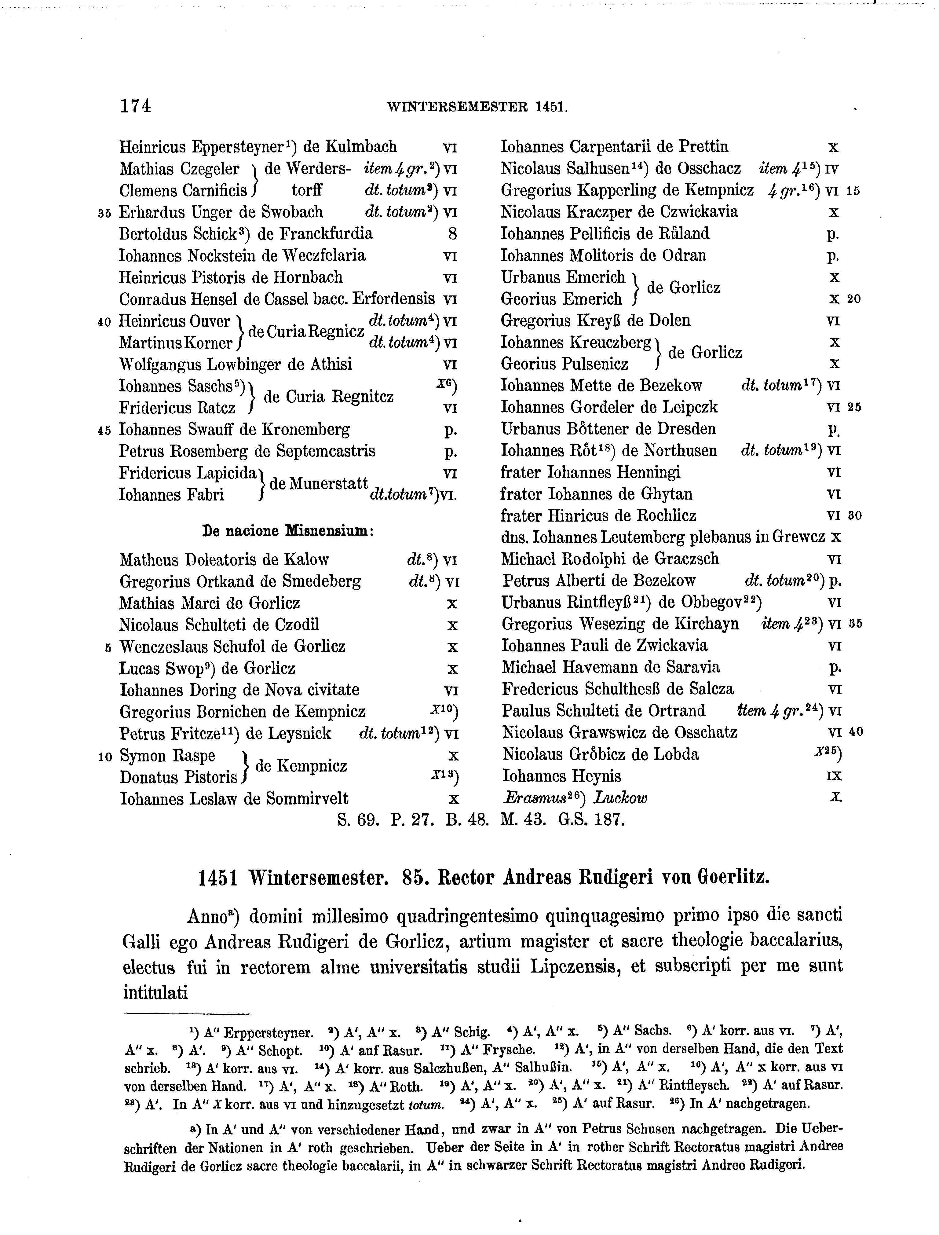 Historische Urkunde Seite 174 aus Band cds2_16