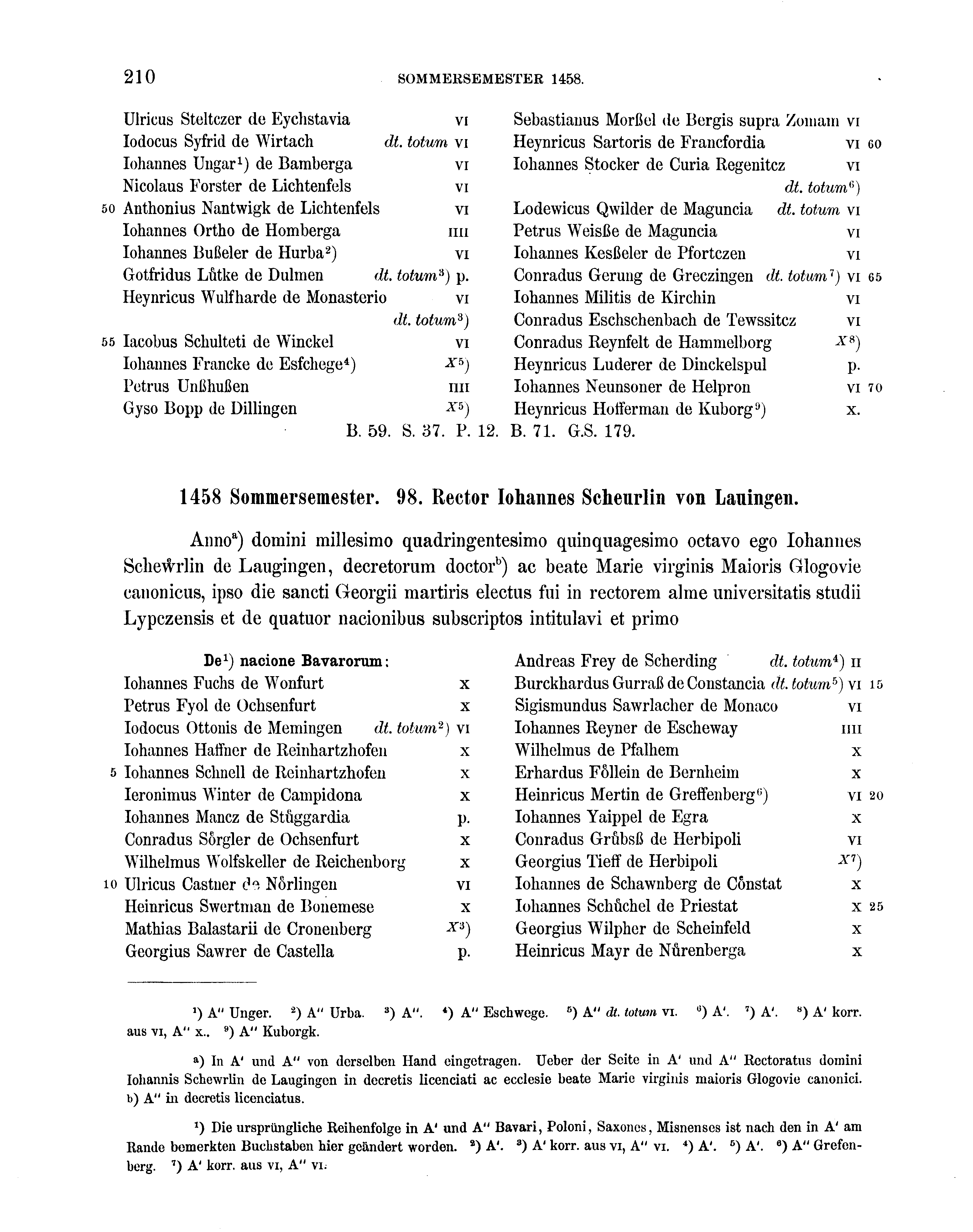 Historische Urkunde Seite 210 aus Band cds2_16