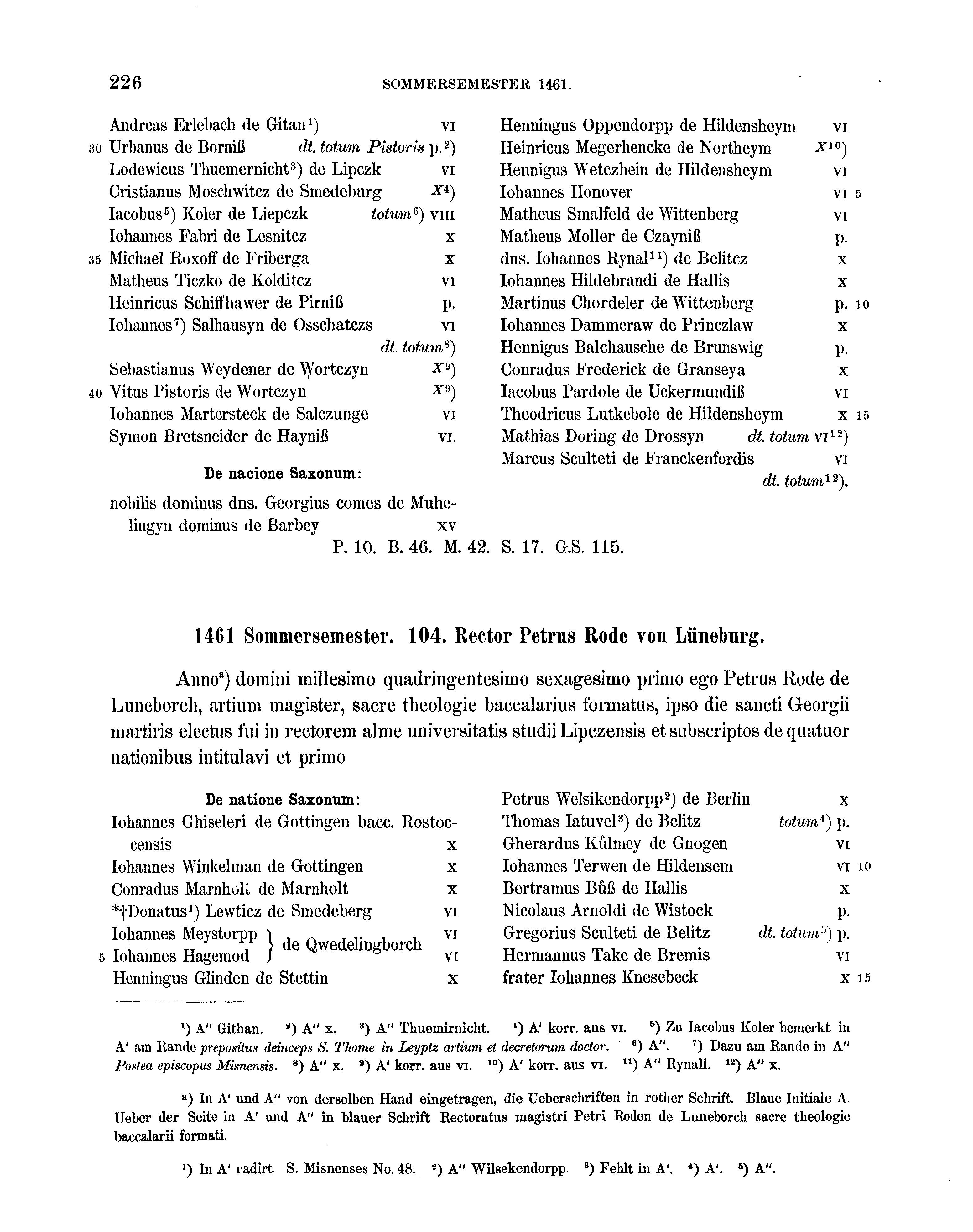 Historische Urkunde Seite 226 aus Band cds2_16