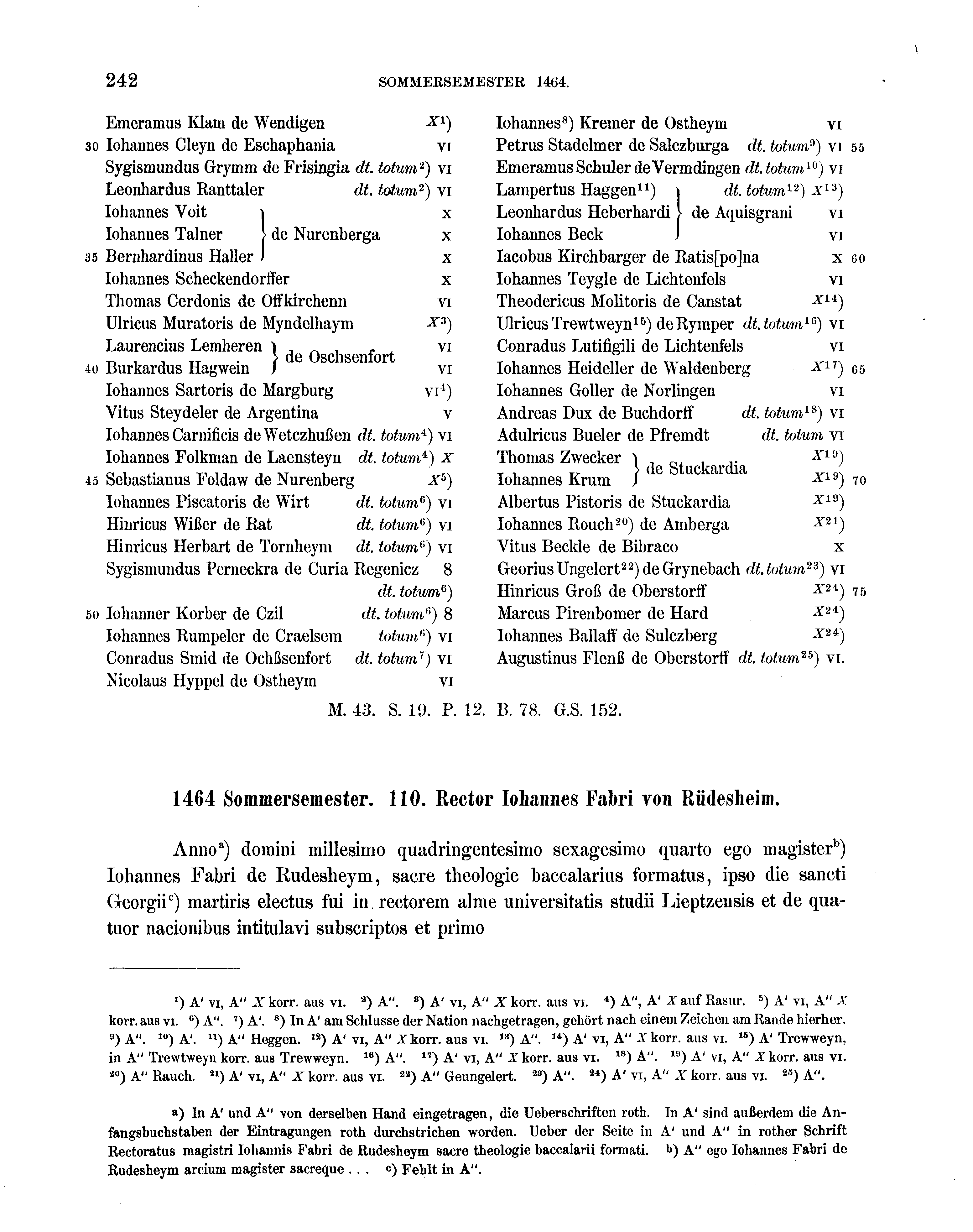 Historische Urkunde Seite 242 aus Band cds2_16