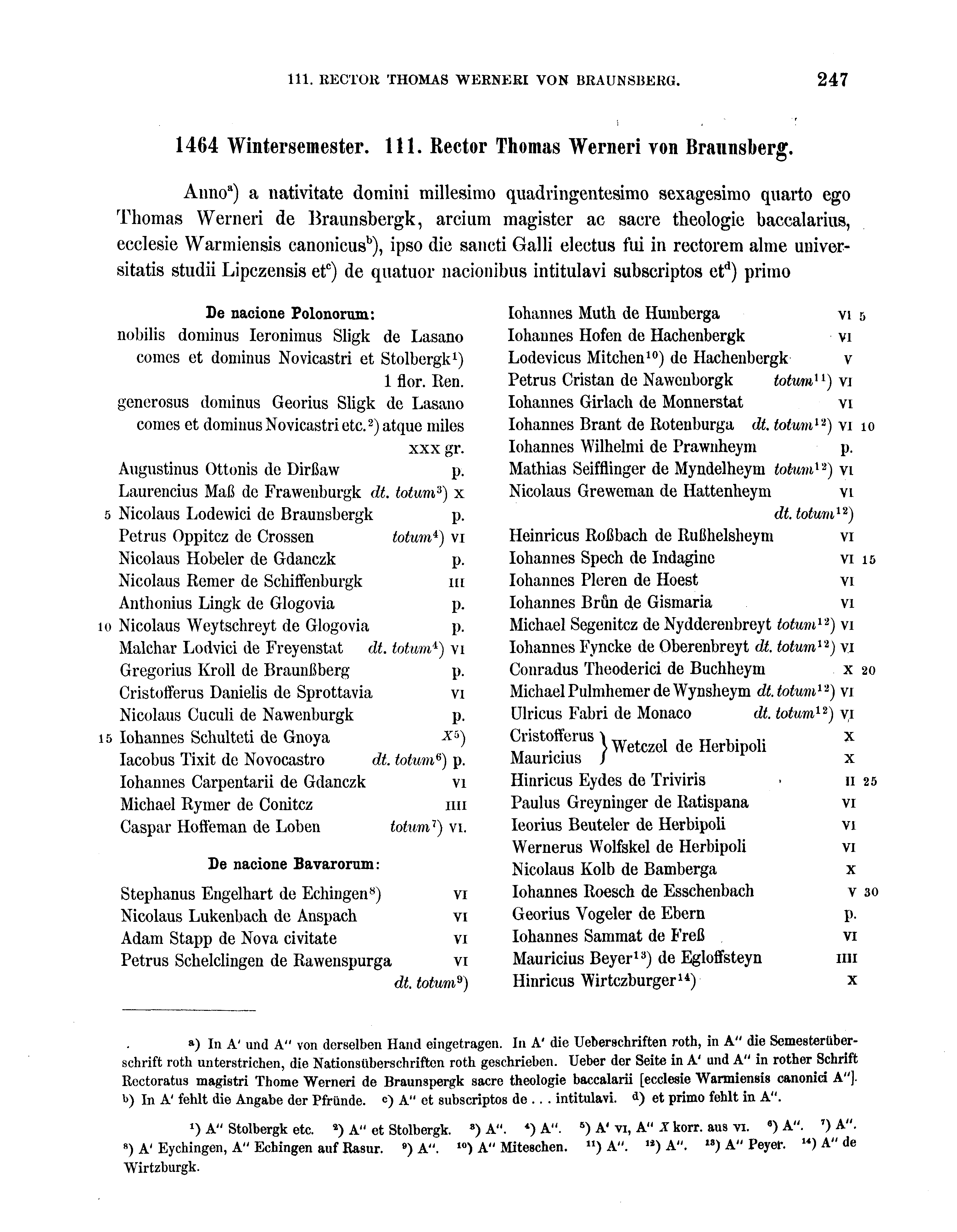 Historische Urkunde Seite 247 aus Band cds2_16