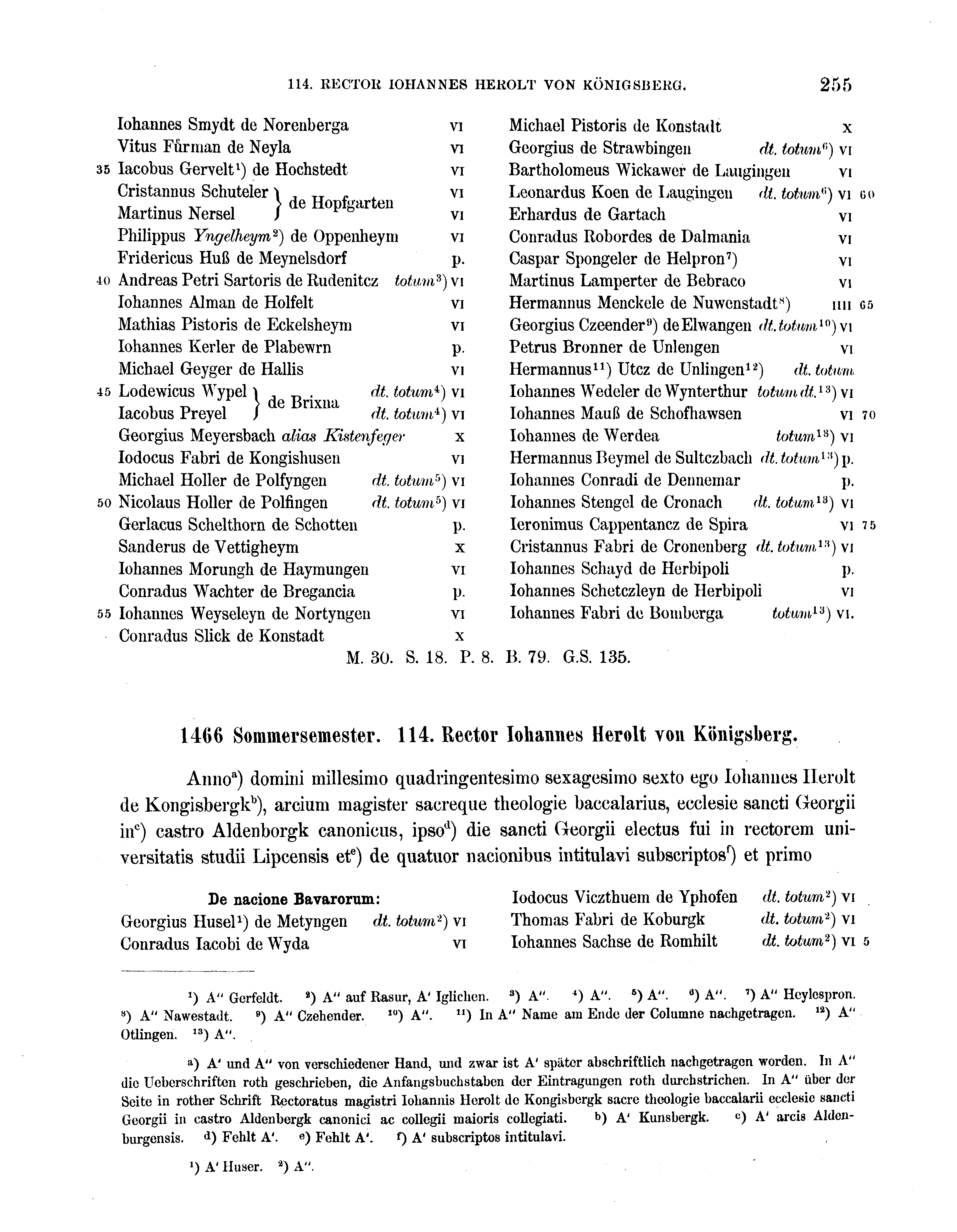 Historische Urkunde Seite 255 aus Band cds2_16