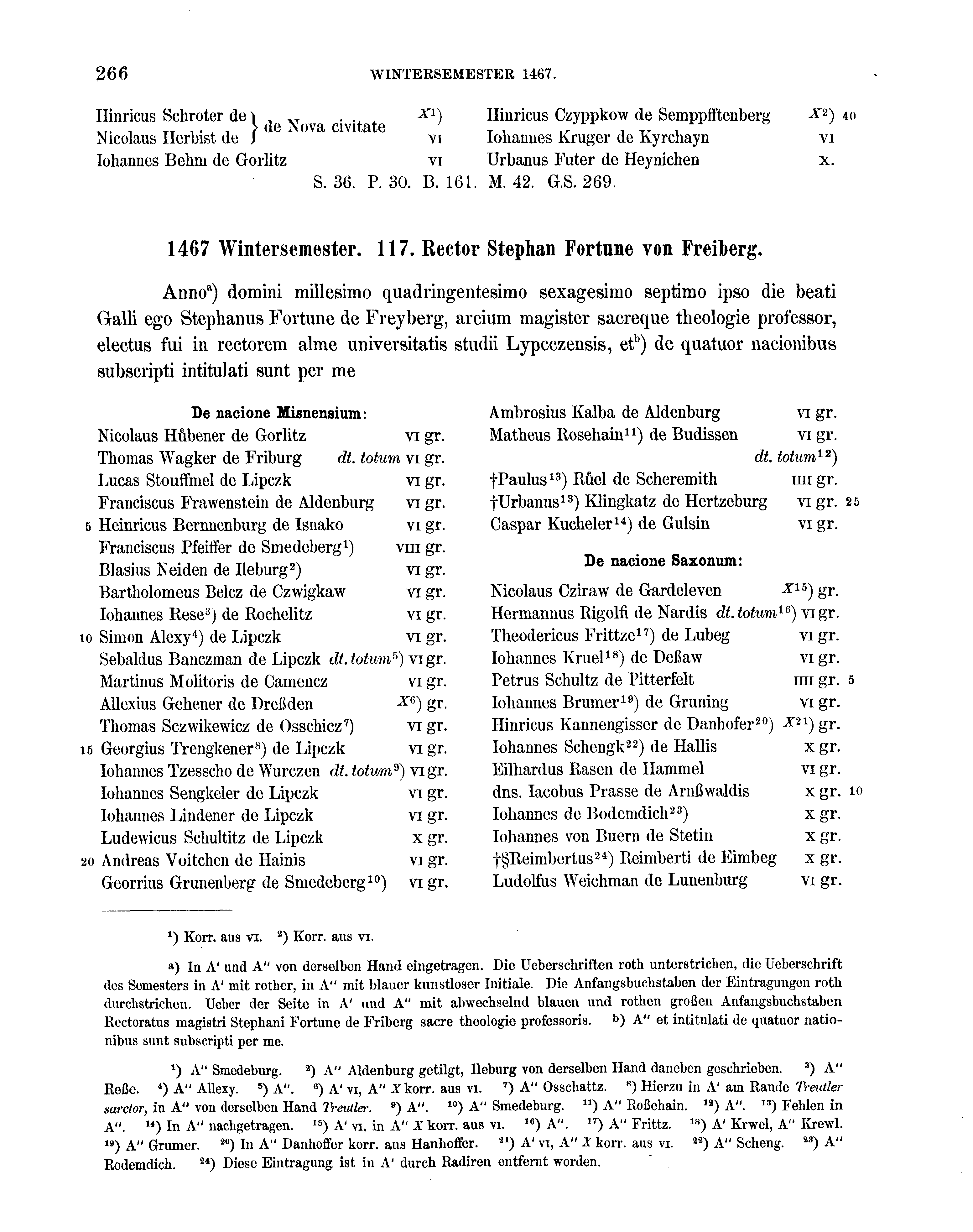 Historische Urkunde Seite 266 aus Band cds2_16