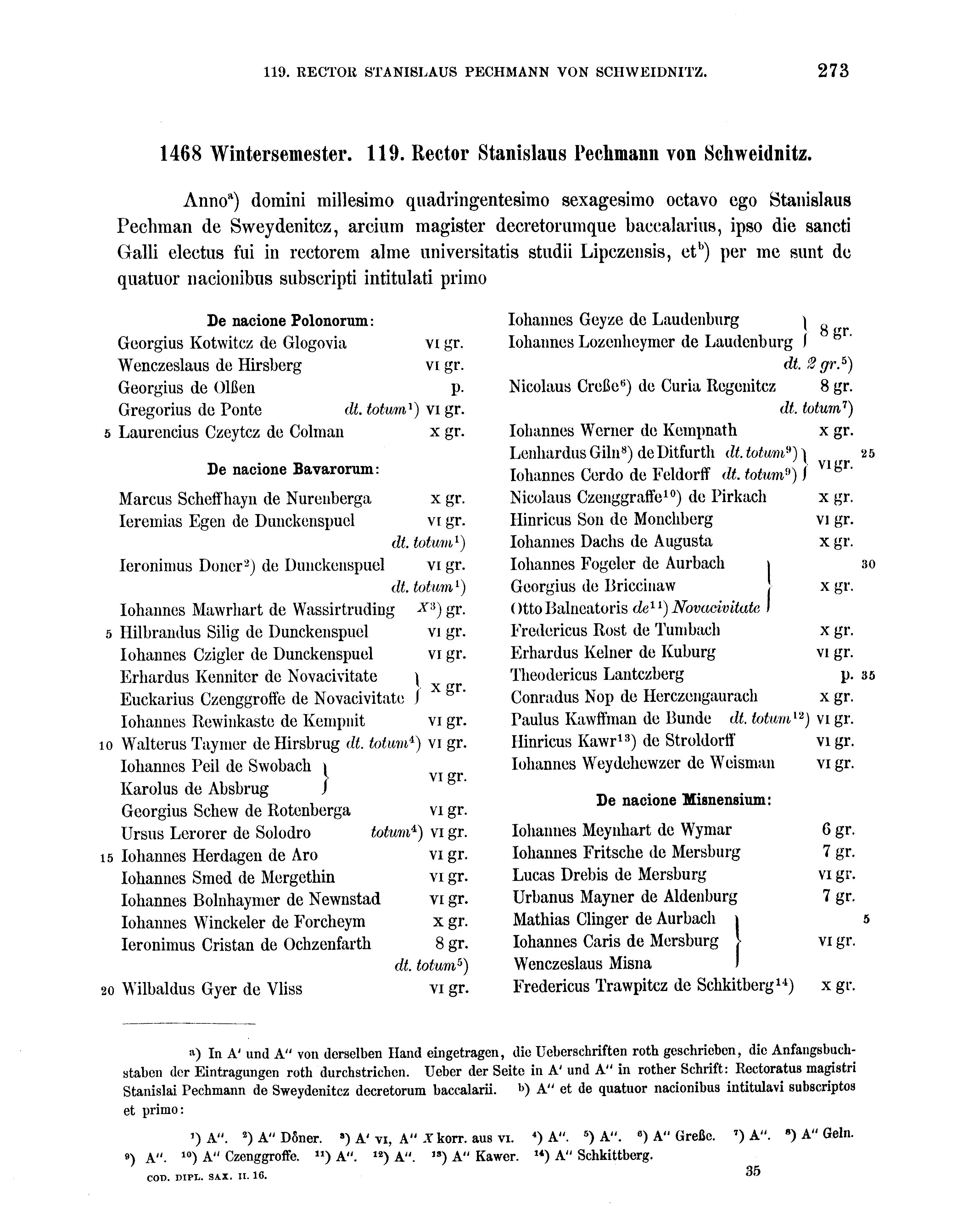 Historische Urkunde Seite 273 aus Band cds2_16