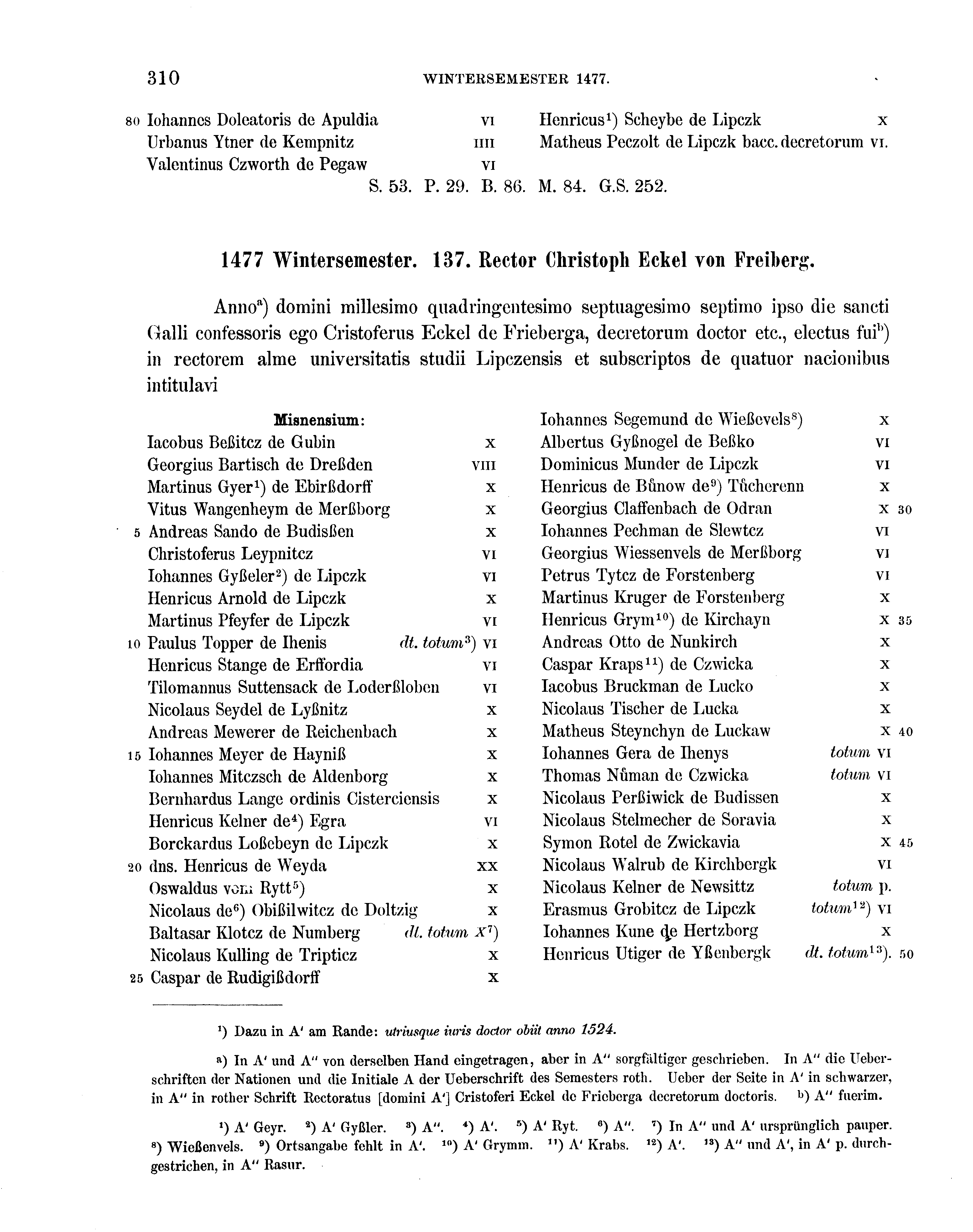 Historische Urkunde Seite 310 aus Band cds2_16