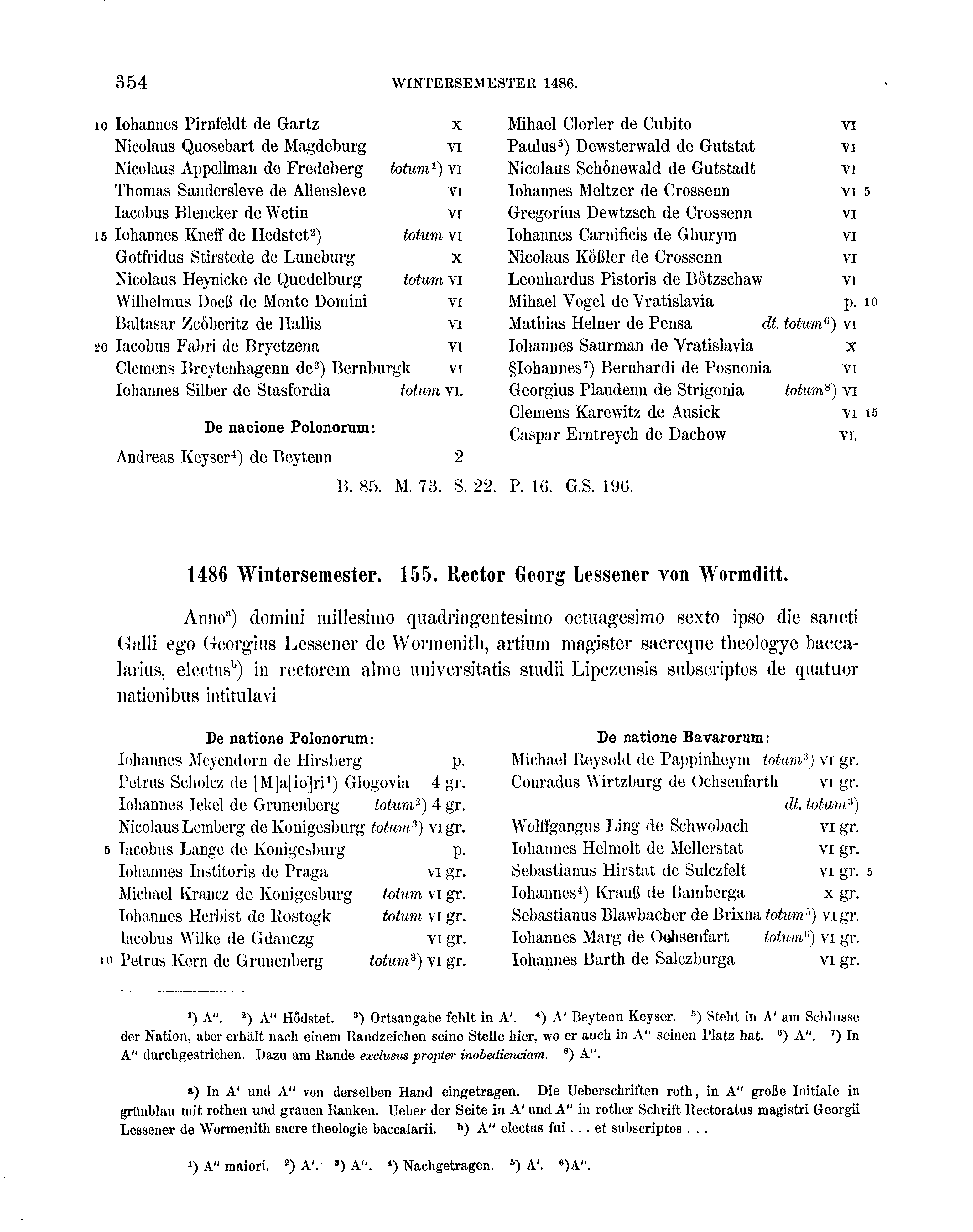 Historische Urkunde Seite 354 aus Band cds2_16