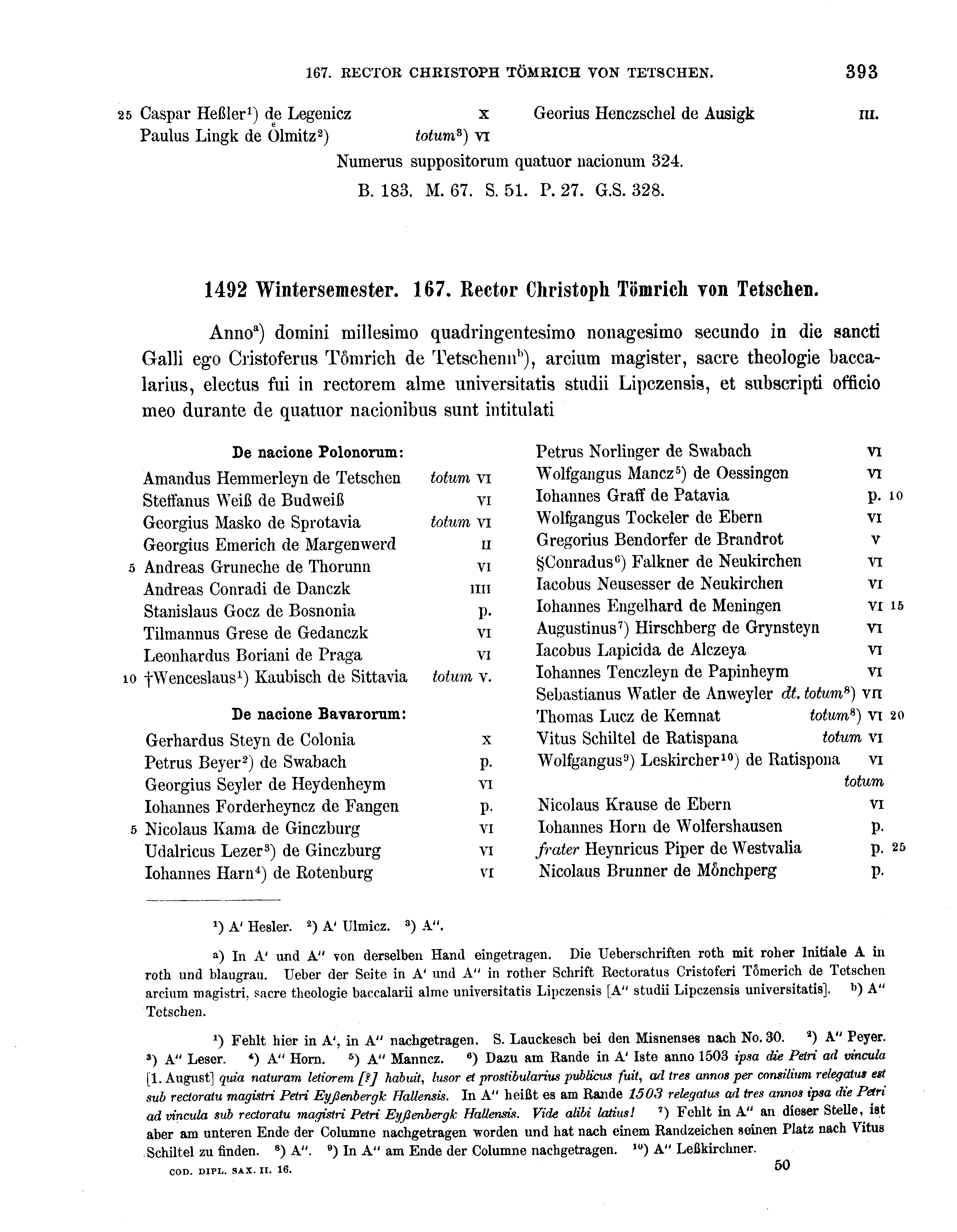 Historische Urkunde Seite 393 aus Band cds2_16