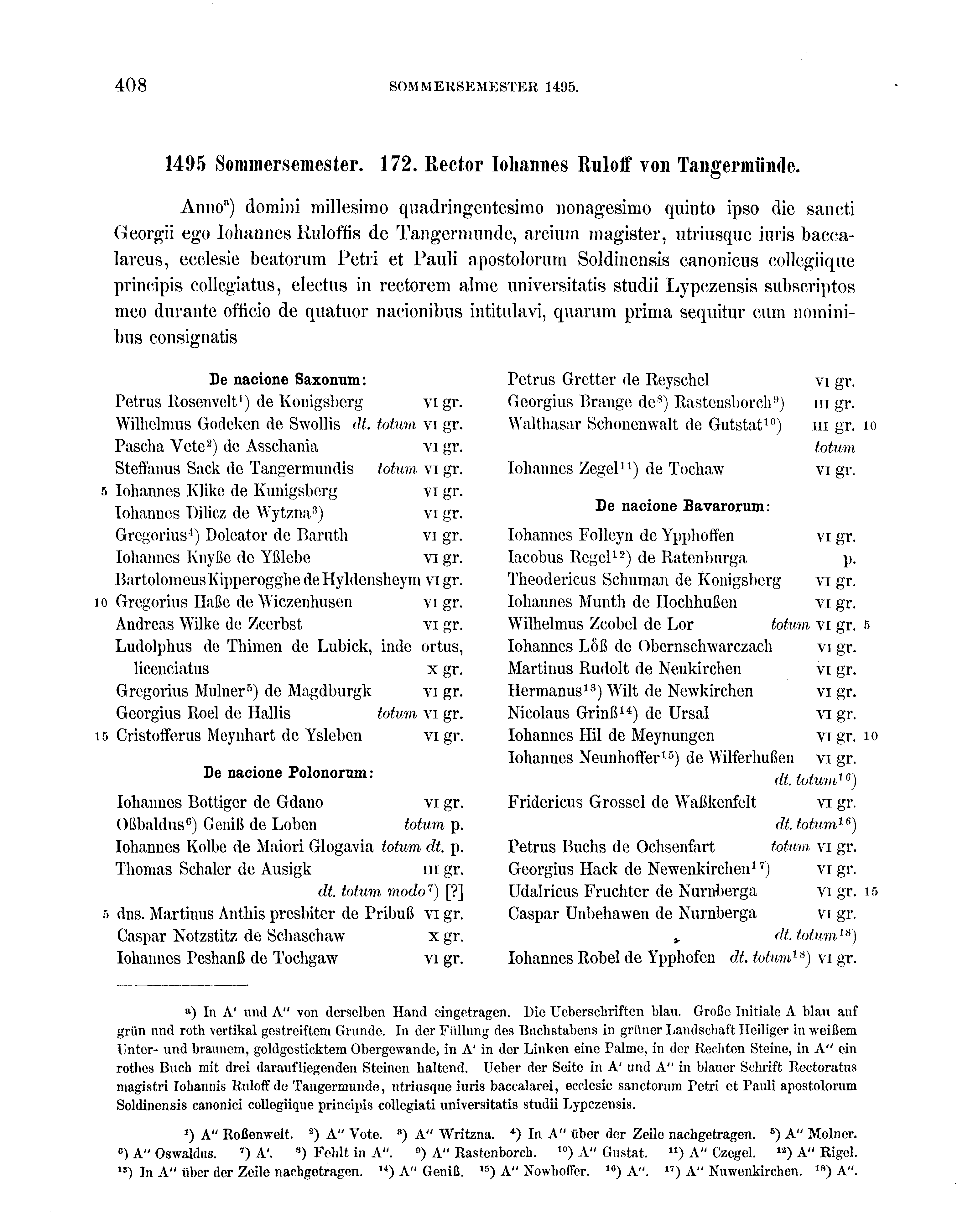 Historische Urkunde Seite 408 aus Band cds2_16