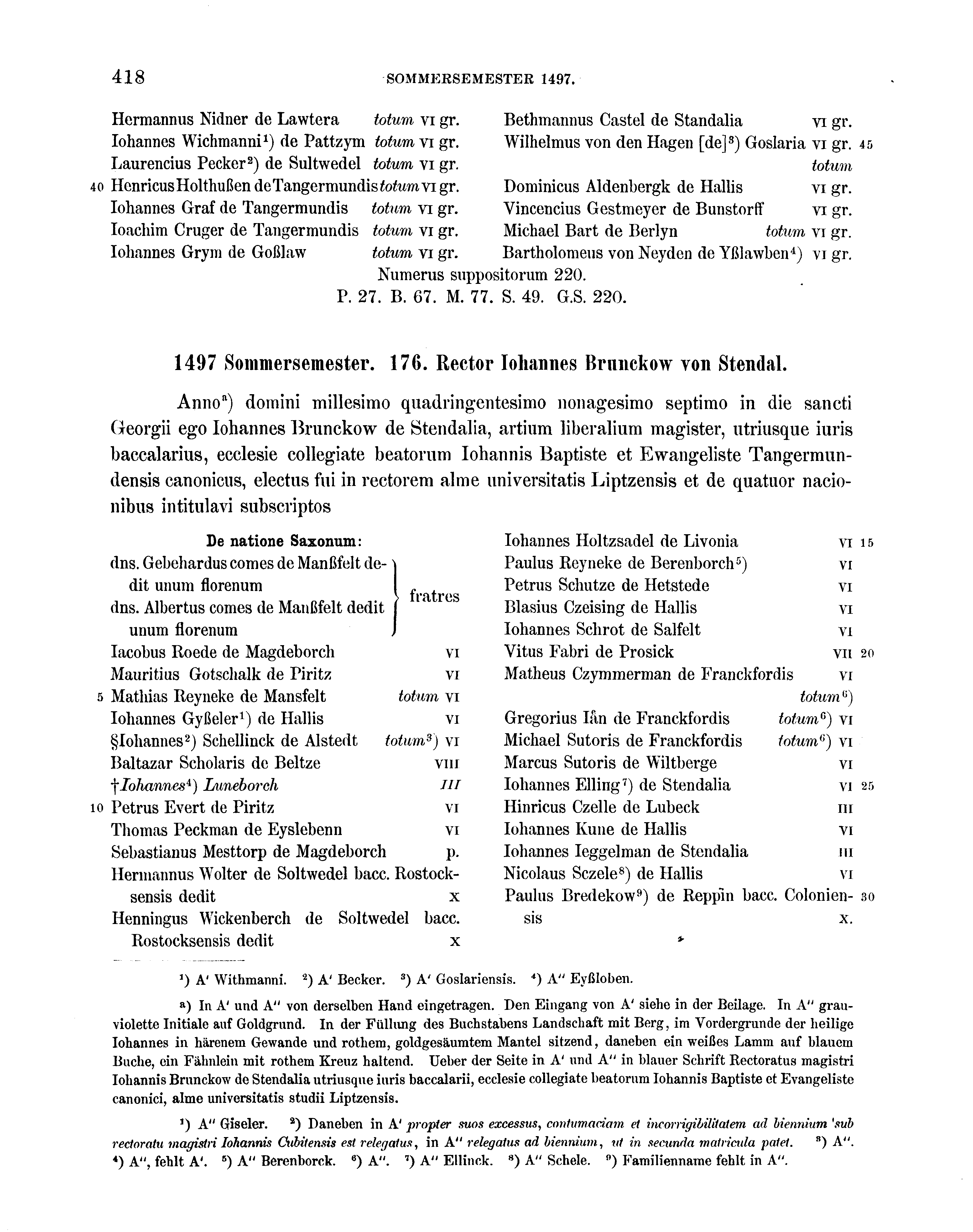 Historische Urkunde Seite 418 aus Band cds2_16