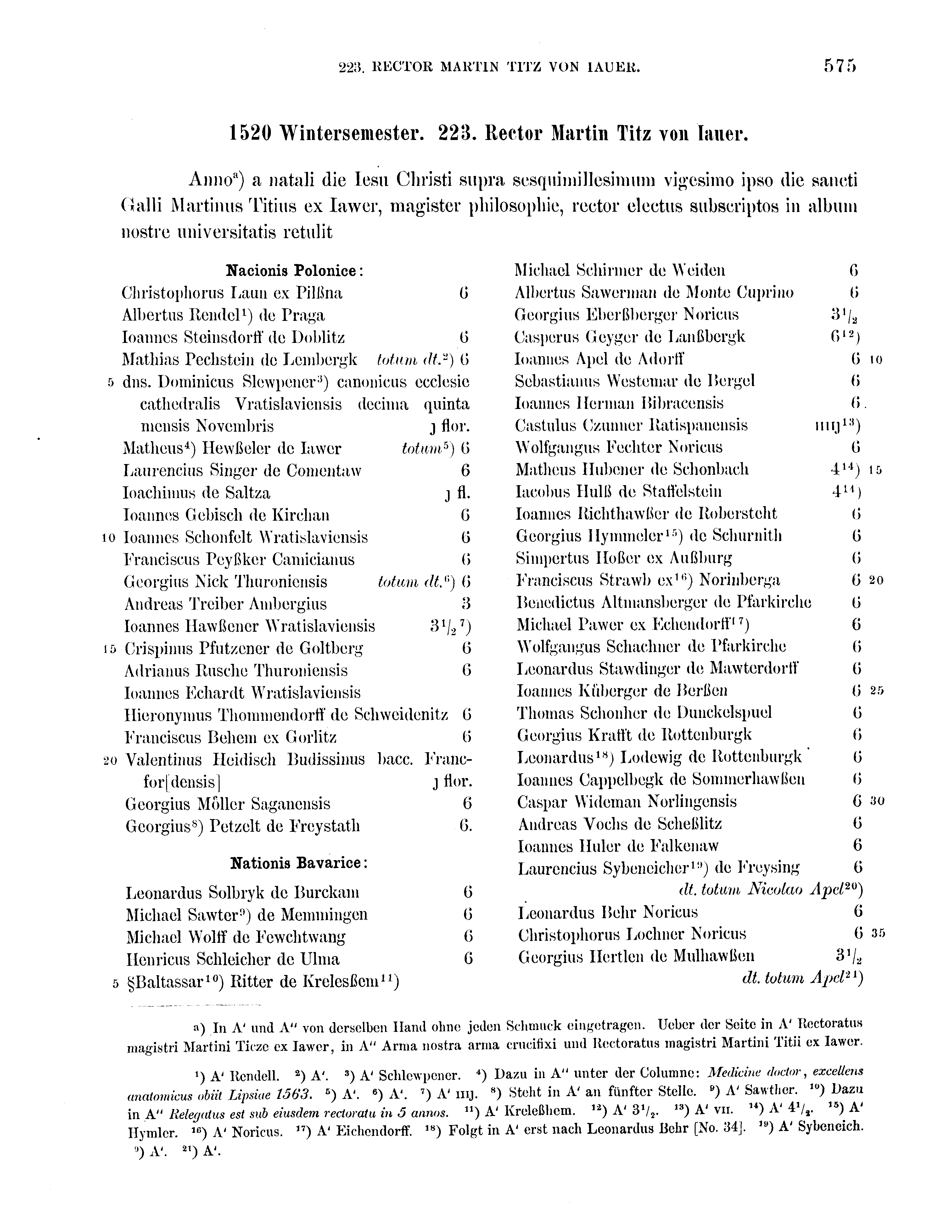 Historische Urkunde Seite 575 aus Band cds2_16