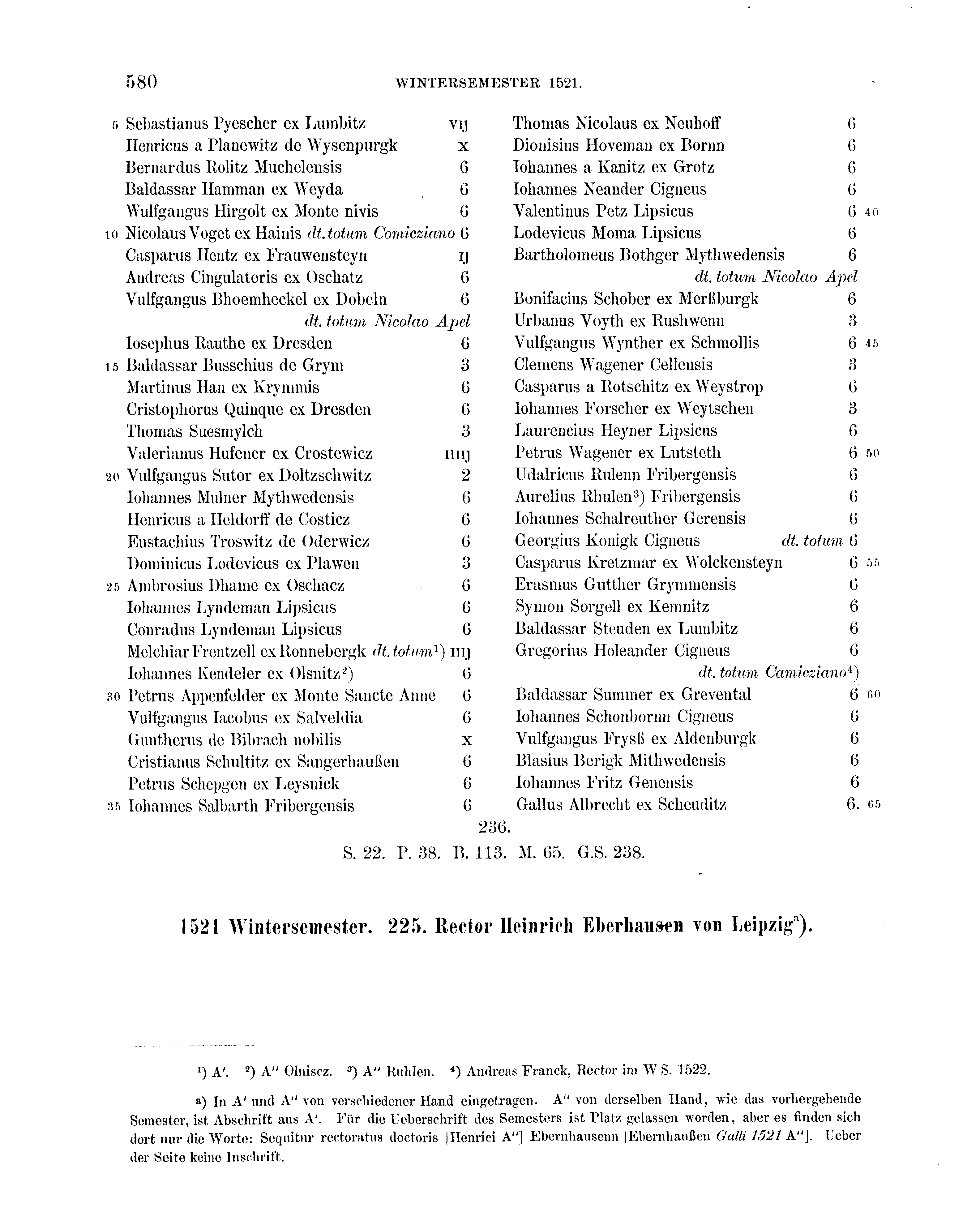 Historische Urkunde Seite 580 aus Band cds2_16