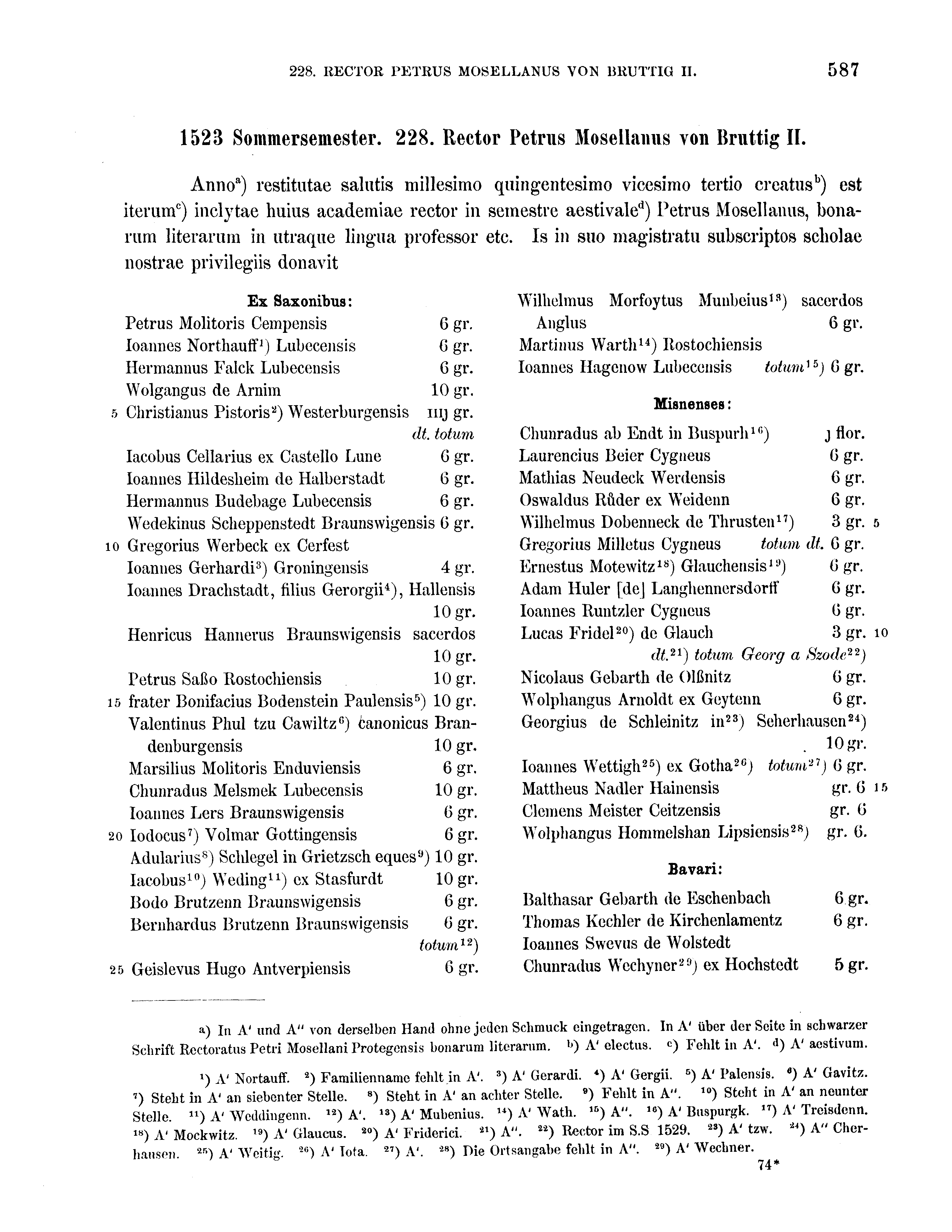 Historische Urkunde Seite 587 aus Band cds2_16