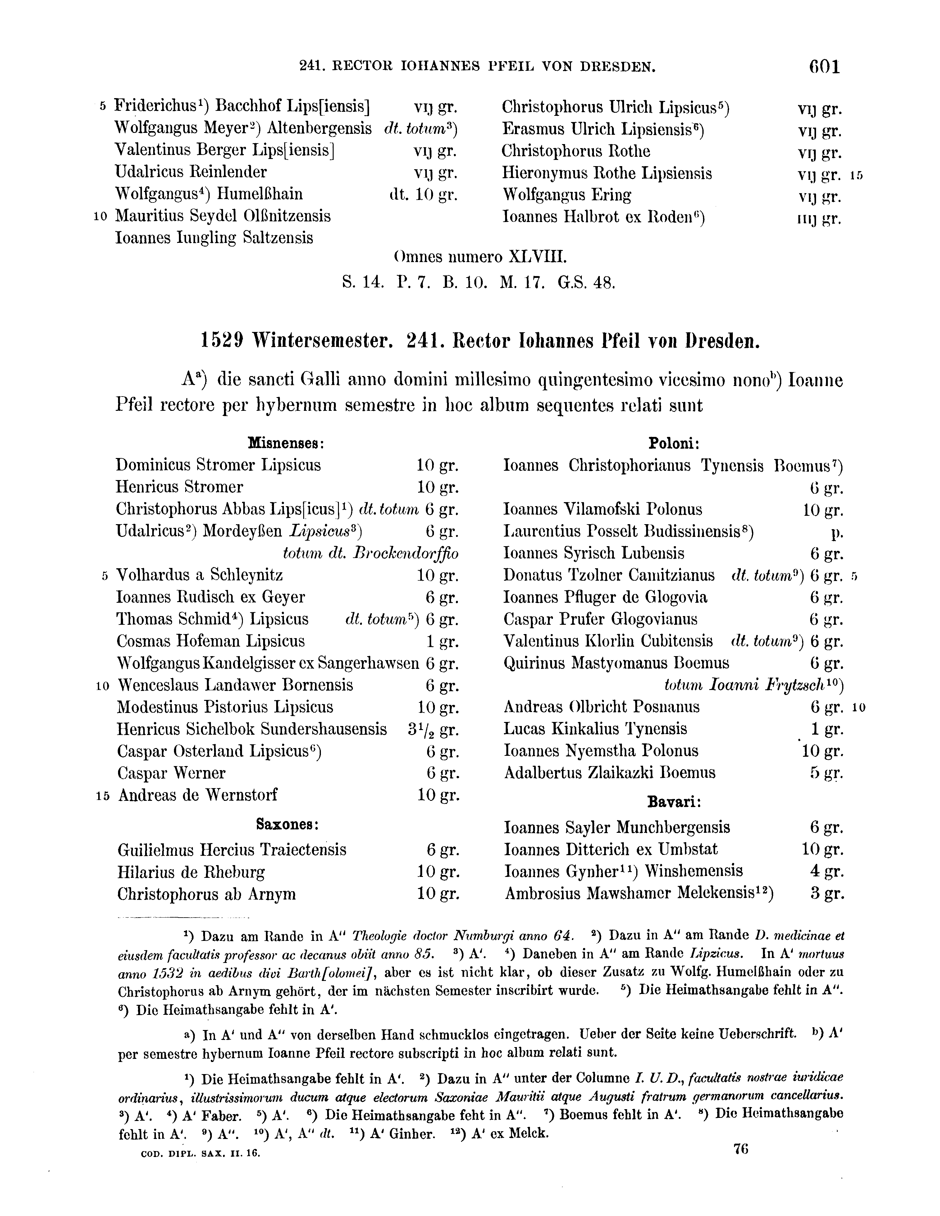 Historische Urkunde Seite 601 aus Band cds2_16