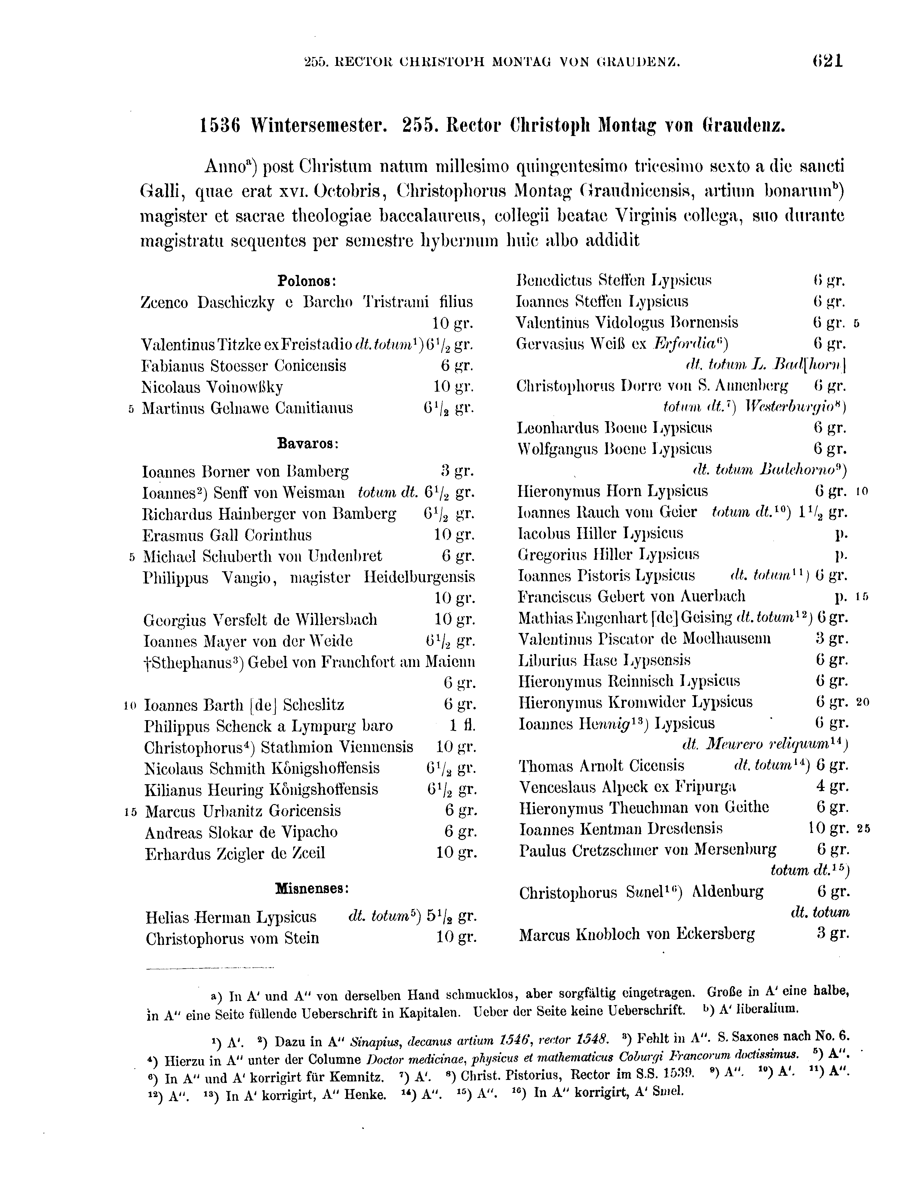 Historische Urkunde Seite 621 aus Band cds2_16