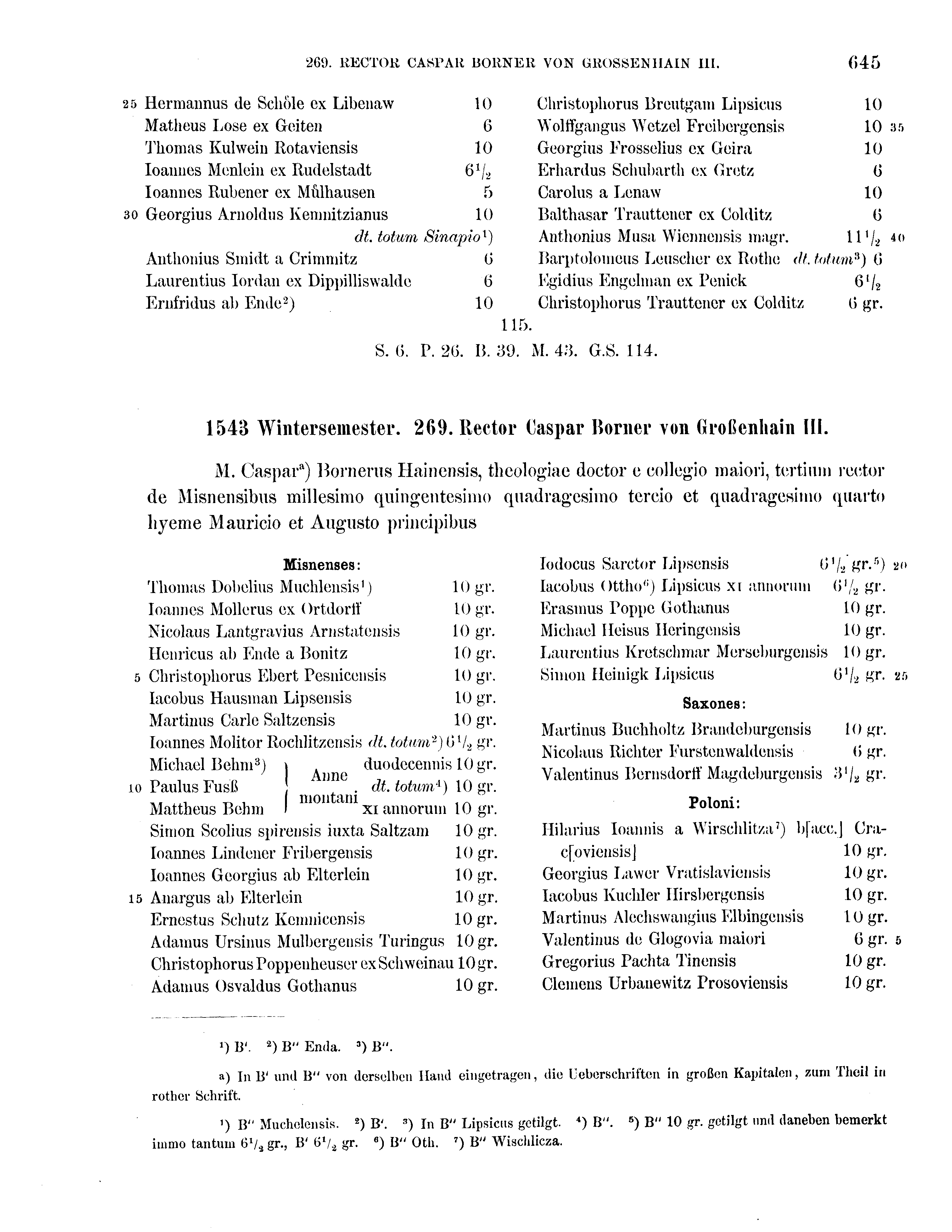 Historische Urkunde Seite 645 aus Band cds2_16