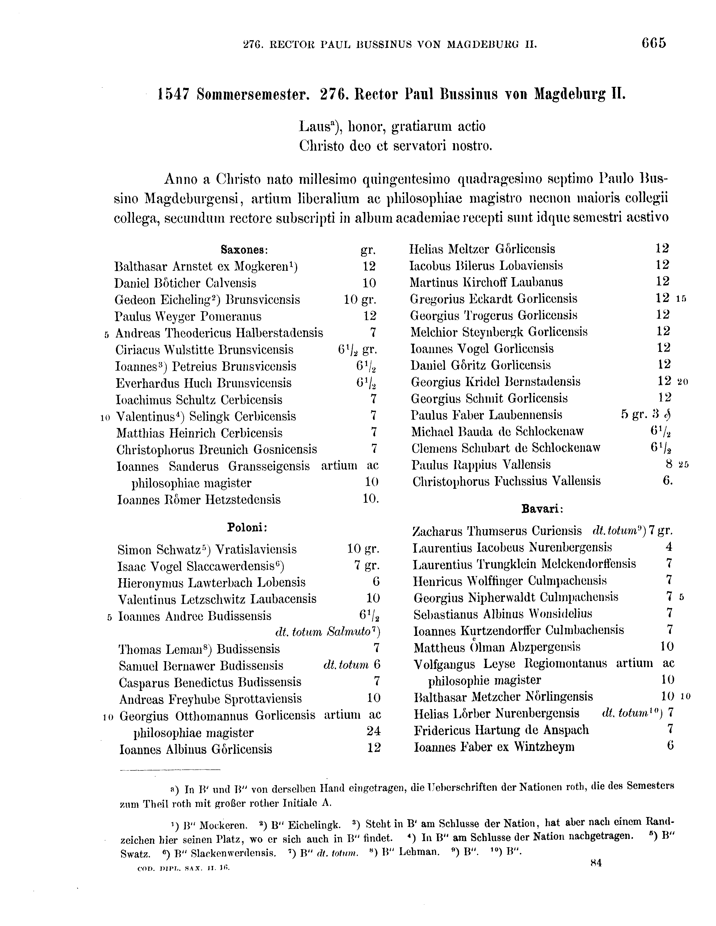 Historische Urkunde Seite 665 aus Band cds2_16