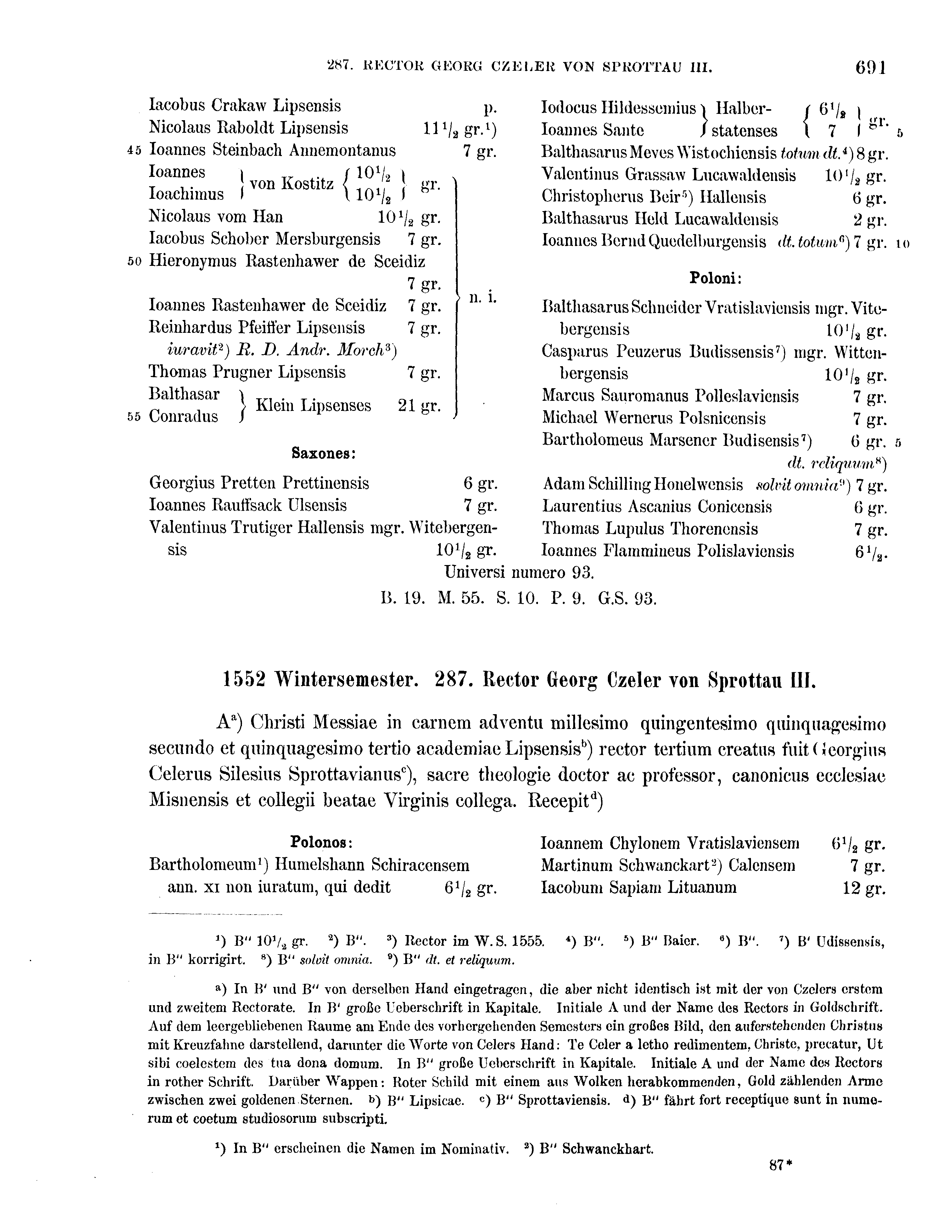 Historische Urkunde Seite 691 aus Band cds2_16