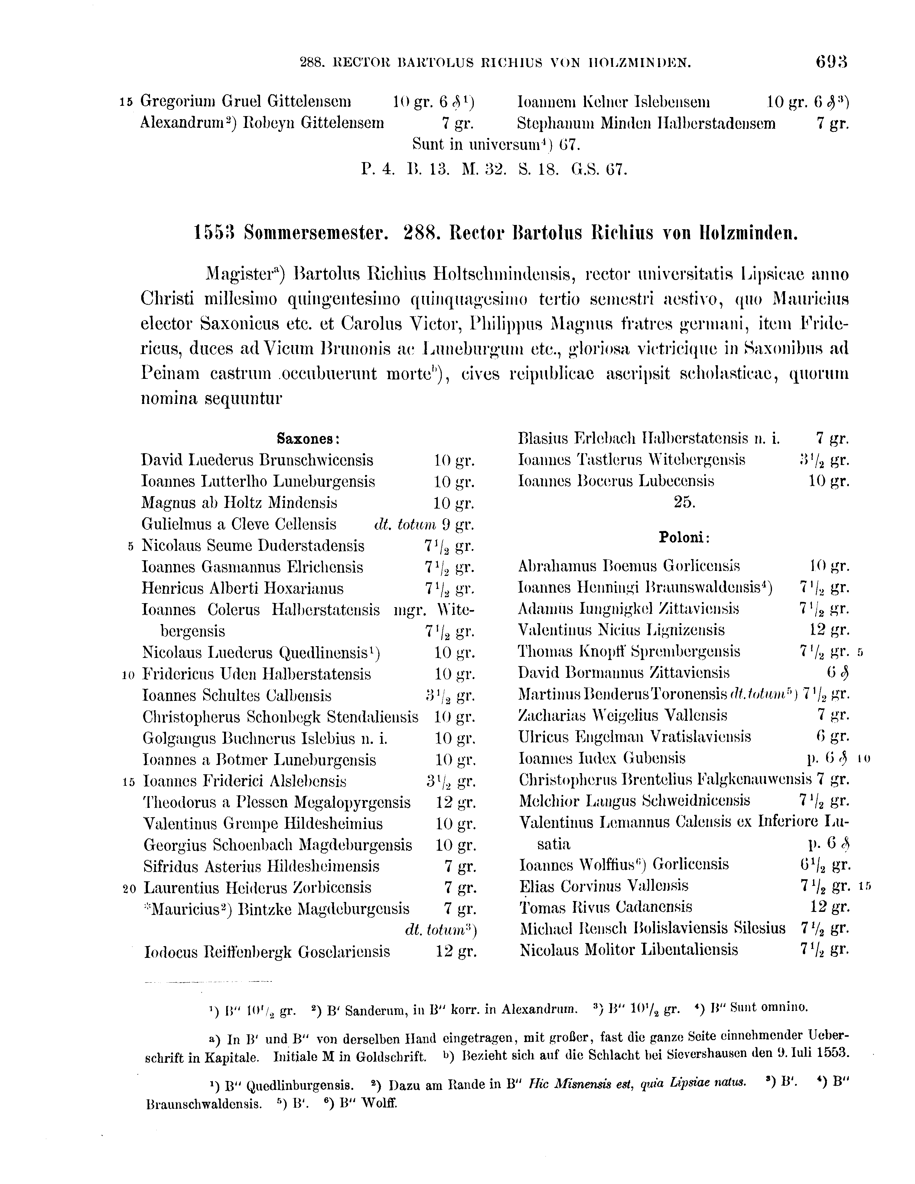 Historische Urkunde Seite 693 aus Band cds2_16