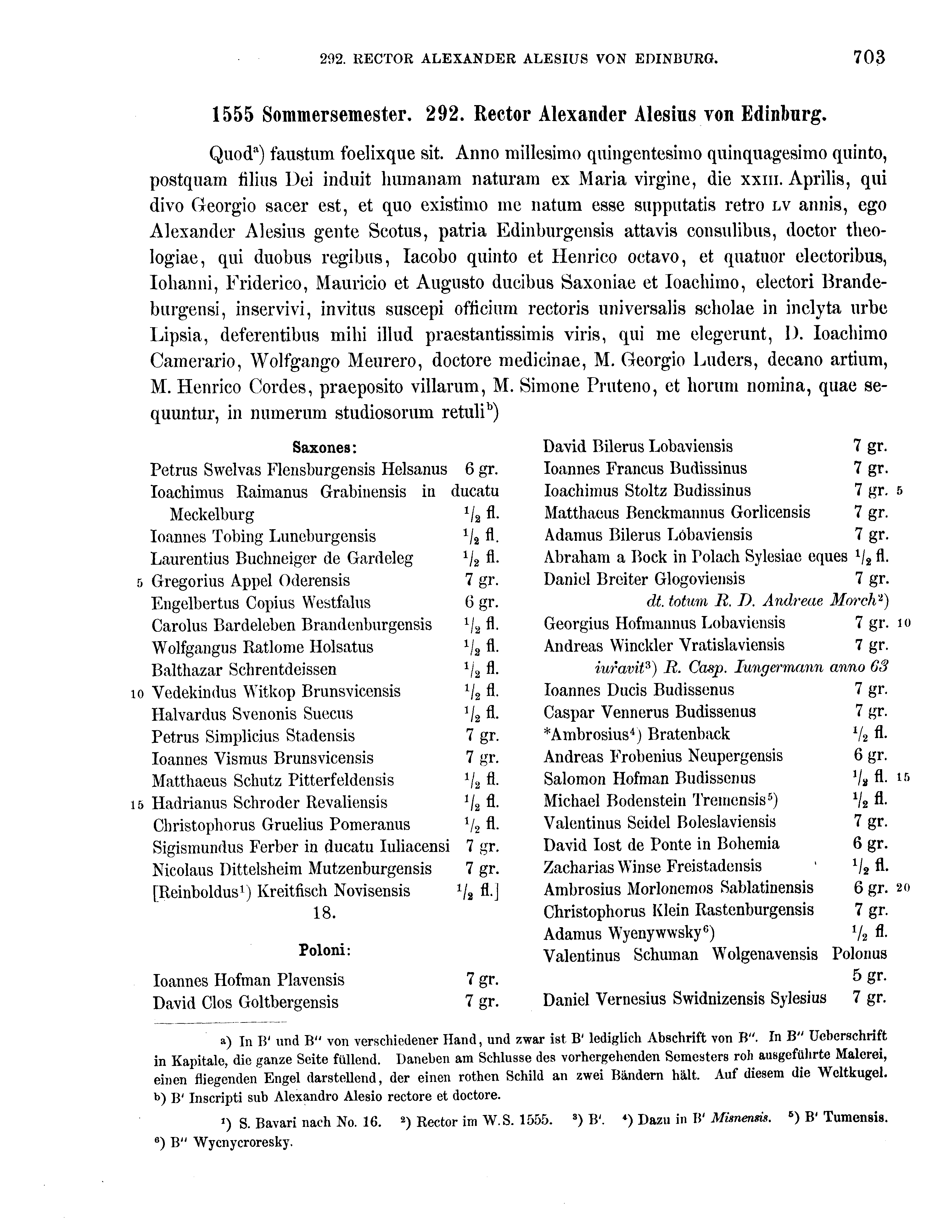 Historische Urkunde Seite 703 aus Band cds2_16