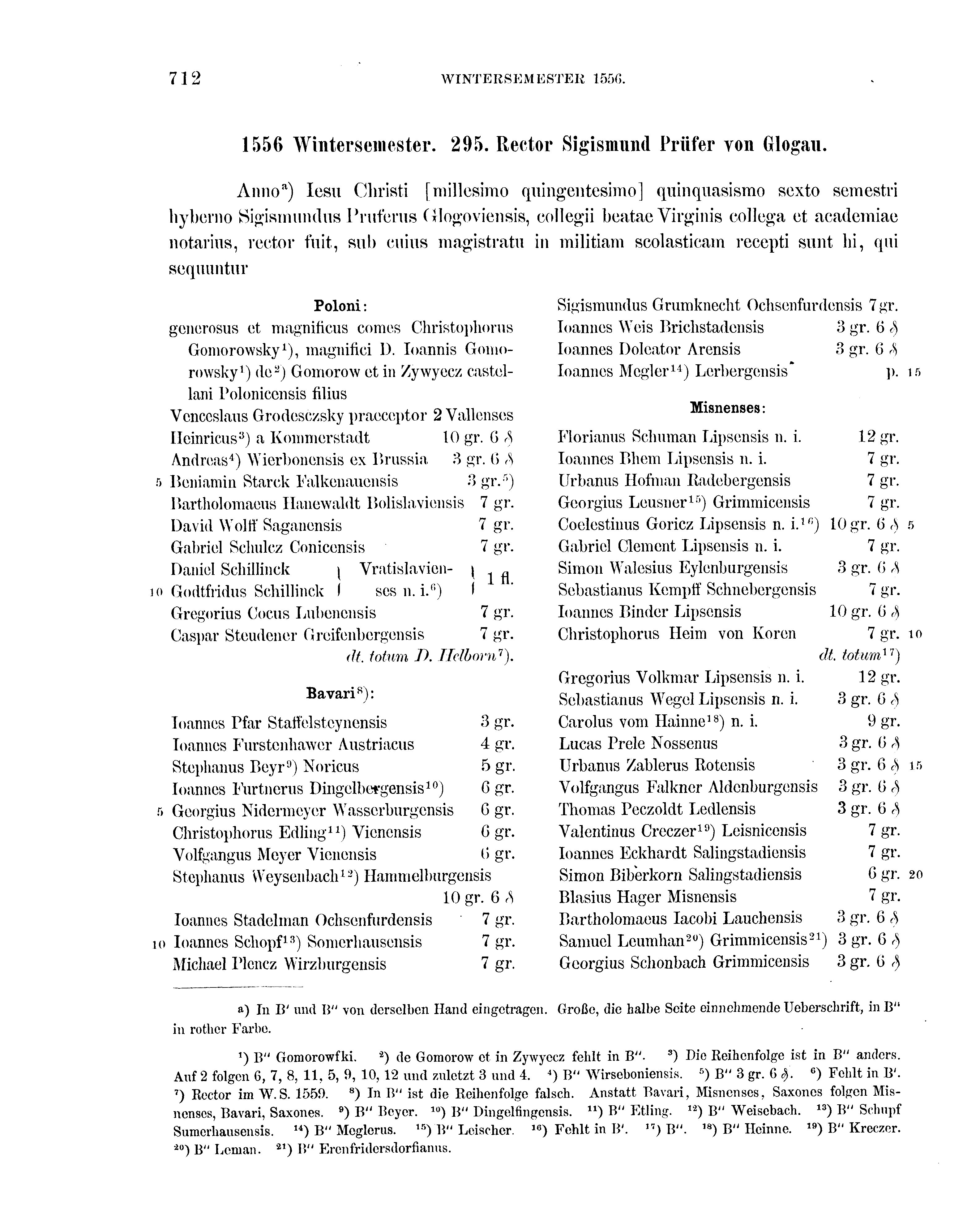 Historische Urkunde Seite 712 aus Band cds2_16