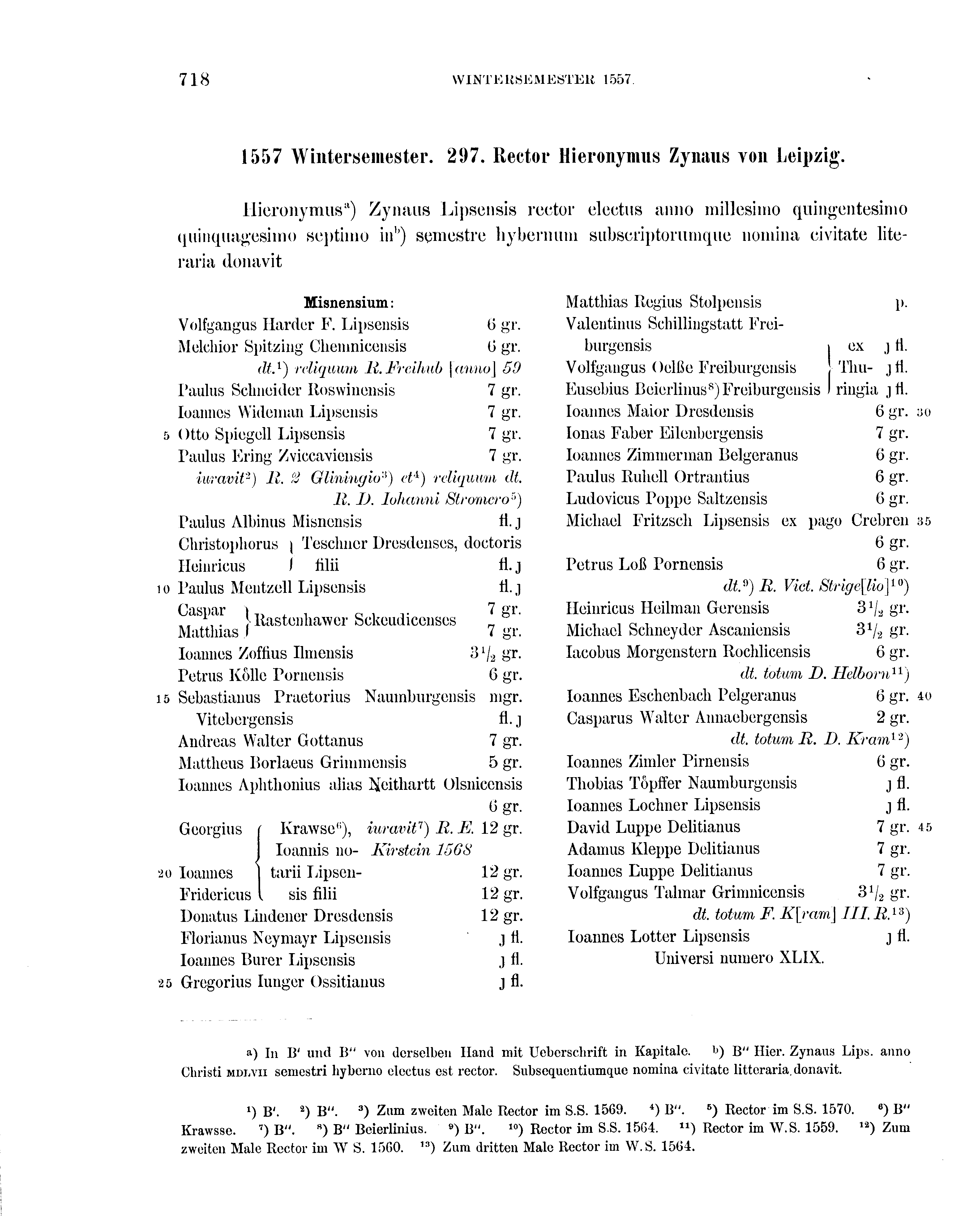 Historische Urkunde Seite 718 aus Band cds2_16